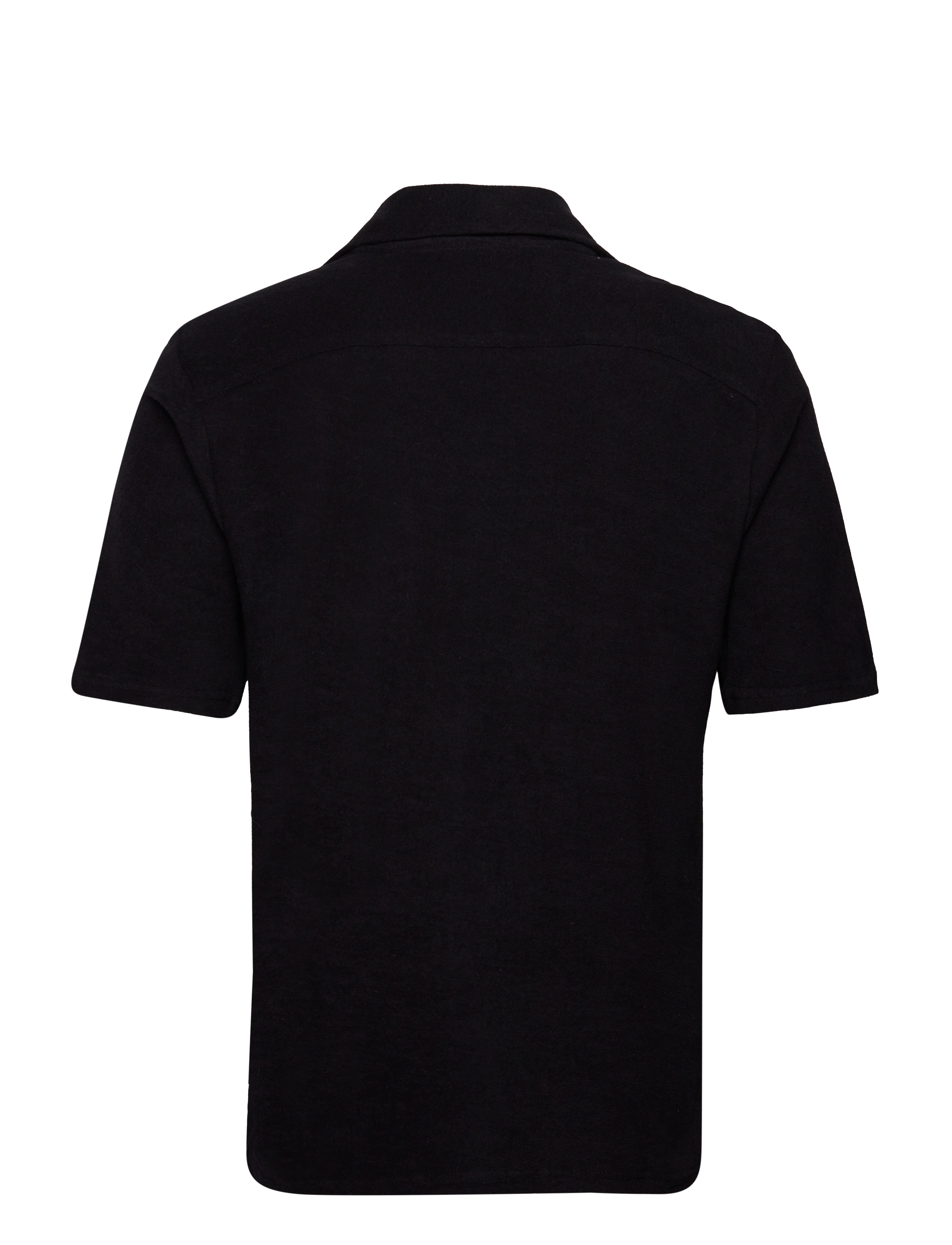 ONLY & SONS - ONSDAVIS REG TERRY SHIRT - black - 1