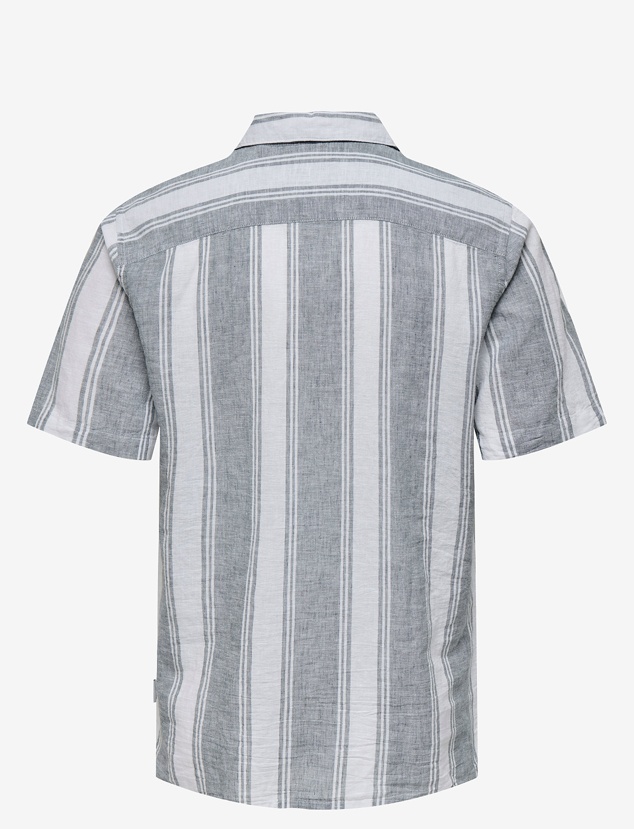 ONLY & SONS - ONSCAIDEN LIFE STRIPE RES LINENBLENDNOOS - hørskjorter - poppy seed - 2