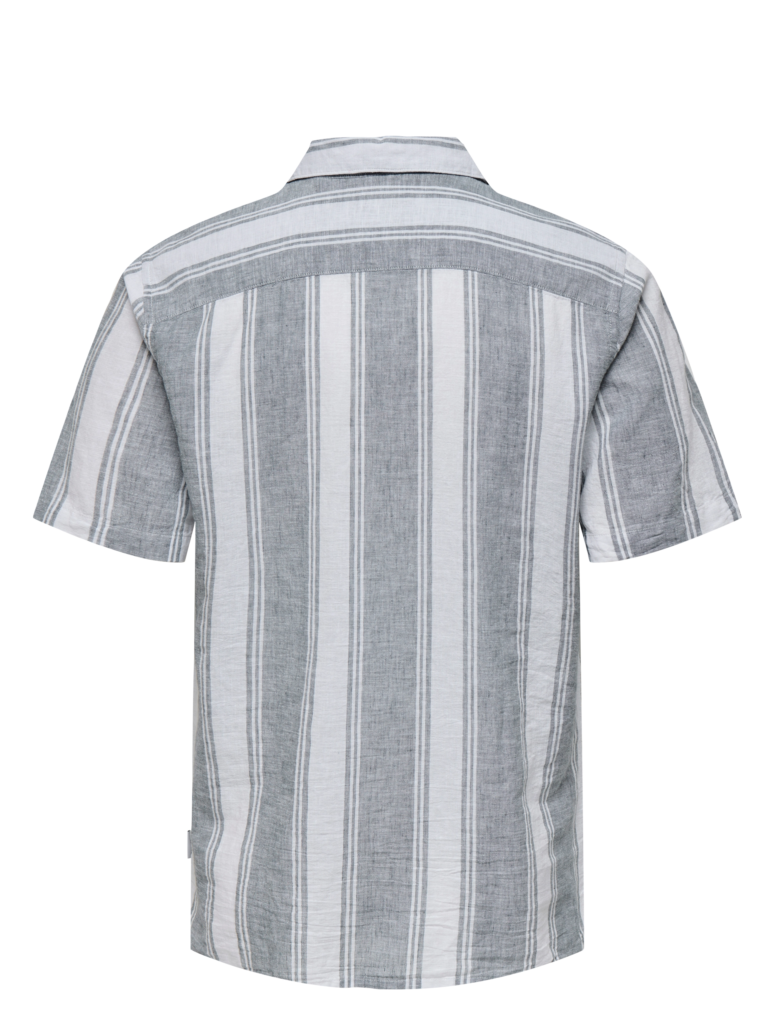 ONLY & SONS - ONSCAIDEN LIFE STRIPE LINEN RESORT NOOS - linen shirts - poppy seed - 2
