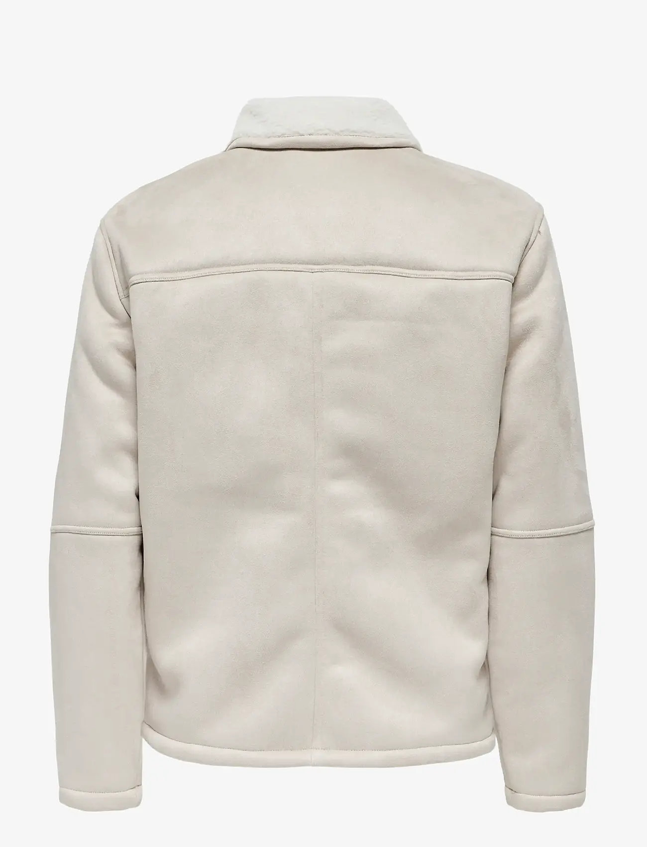 ONLY & SONS - ONSROYCE SHEARLING JACKET OTW - efterårsjakker - silver lining - 2