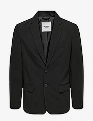 ONLY & SONS - ONSEVE 2BTN 0071 BLAZER NOOS - dobbeltradede blazere - black - 0