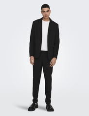 ONLY & SONS - ONSEVE 2BTN 0071 BLAZER NOOS - double breasted blazers - black - 4