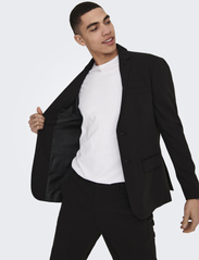 ONLY & SONS - ONSEVE 2BTN 0071 BLAZER NOOS - double breasted blazers - black - 7