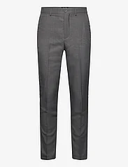 ONLY & SONS - ONSEVE SLIM CLEAN 0052 PANT - kostiumo kelnės - medium grey melange - 0