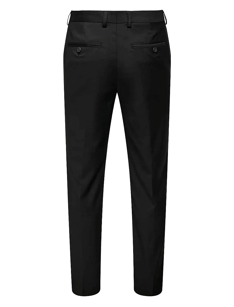ONLY & SONS - ONSEVE JAY LIFE SLIM 0072 PANT - chinot - black - 1