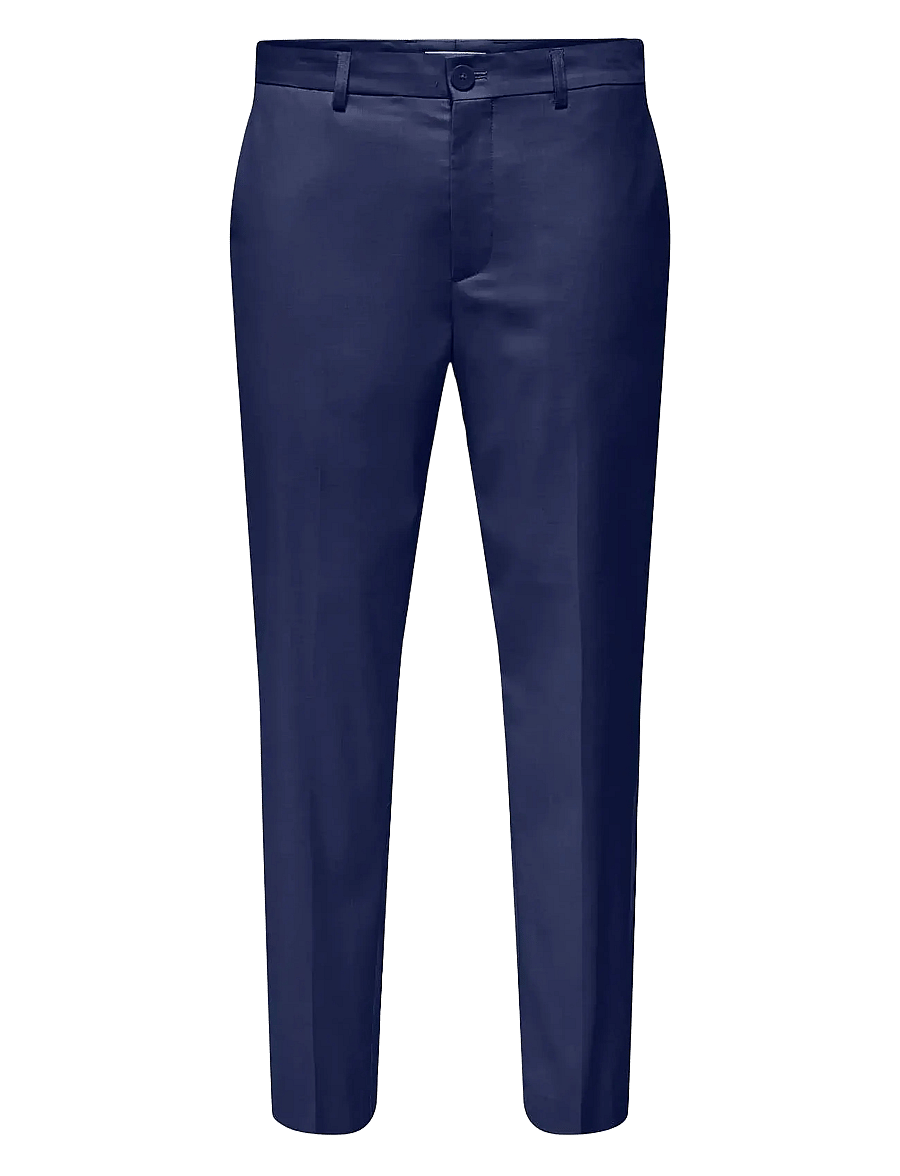 ONLY & SONS - ONSEVE JAY LIFE SLIM 0072 PANT - chinos - medieval blue - 0