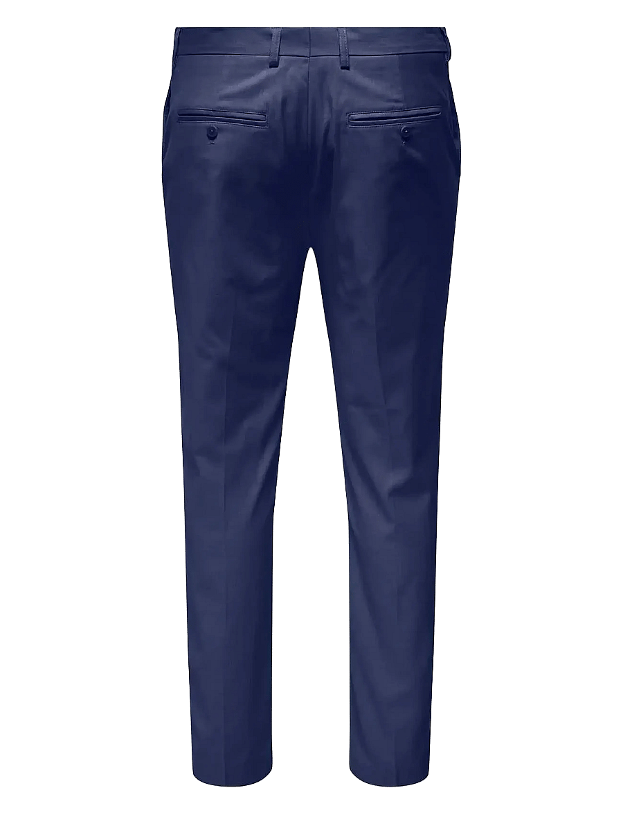ONLY & SONS - ONSEVE JAY LIFE SLIM 0072 PANT - chinos - medieval blue - 1