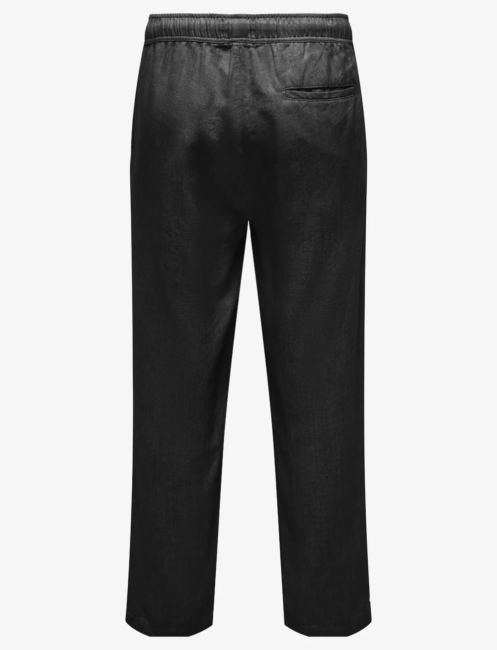 ONLY & SONS - ONSSINUS LOOSE VISC LIN 0075 PNT CS - hørbukser - black - 1