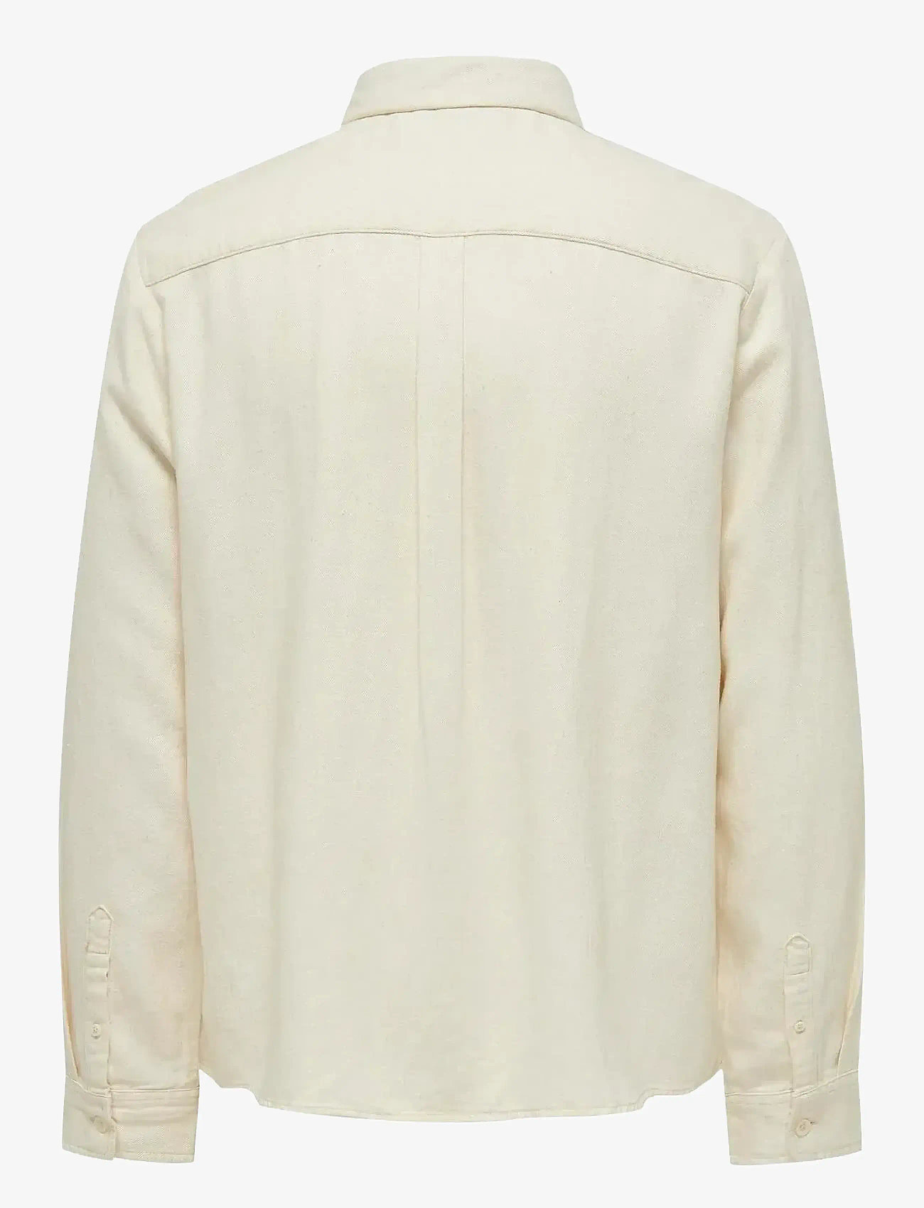 ONLY & SONS - ONSKARI LS SHIRT VISC LIN 0075 CS - white - 1