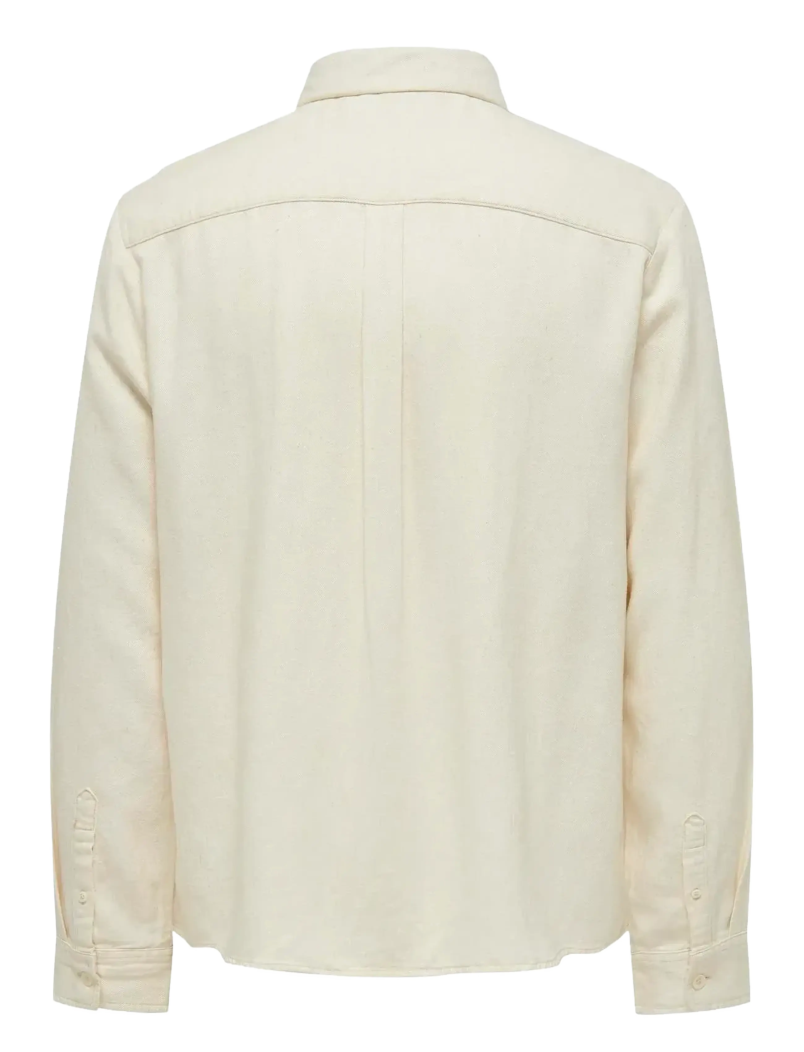 ONLY & SONS - ONSKARI LS SHIRT VISC LIN 0075 CS - white - 1