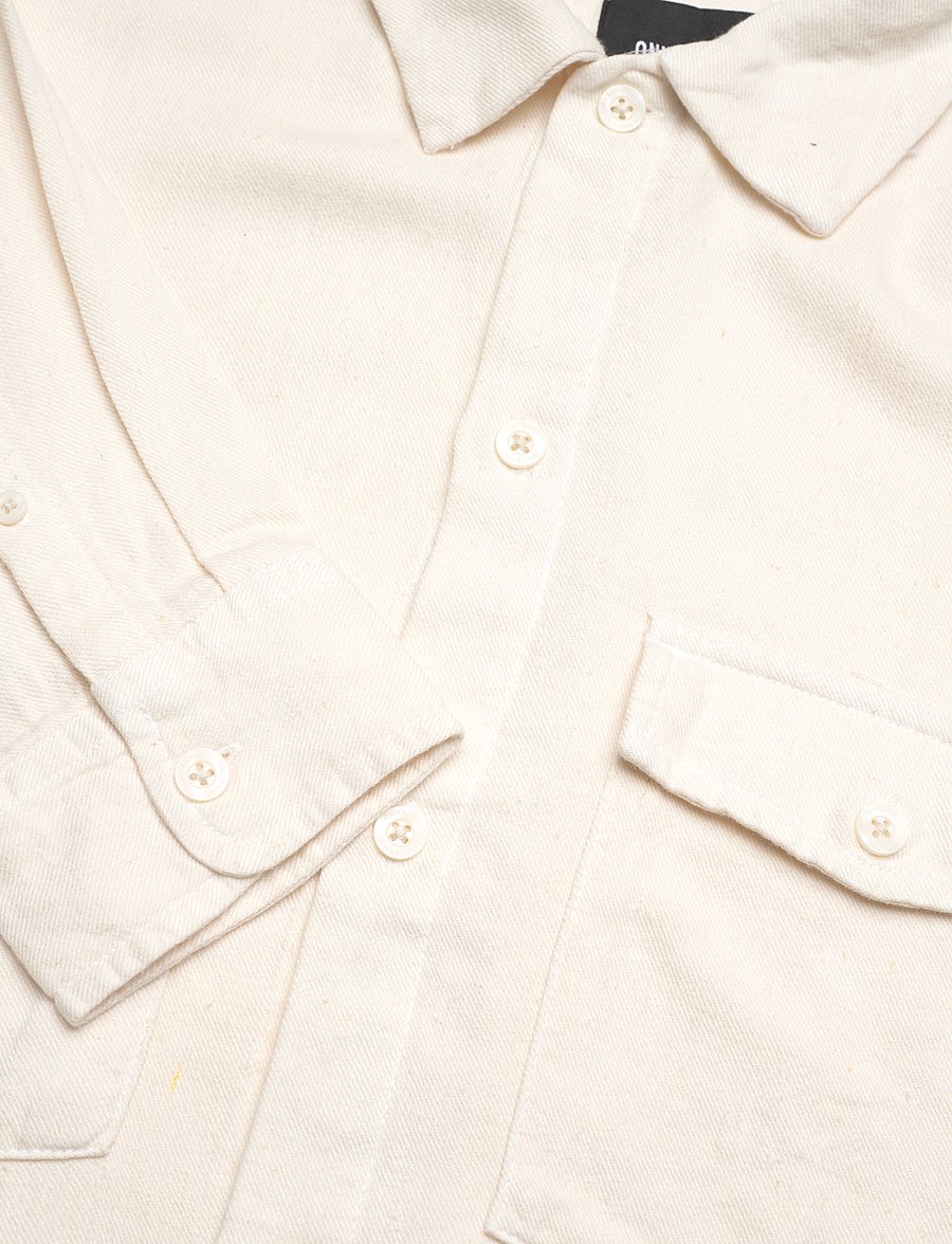 ONLY & SONS - ONSKARI LS SHIRT VISC LIN 0075 CS - white - 2