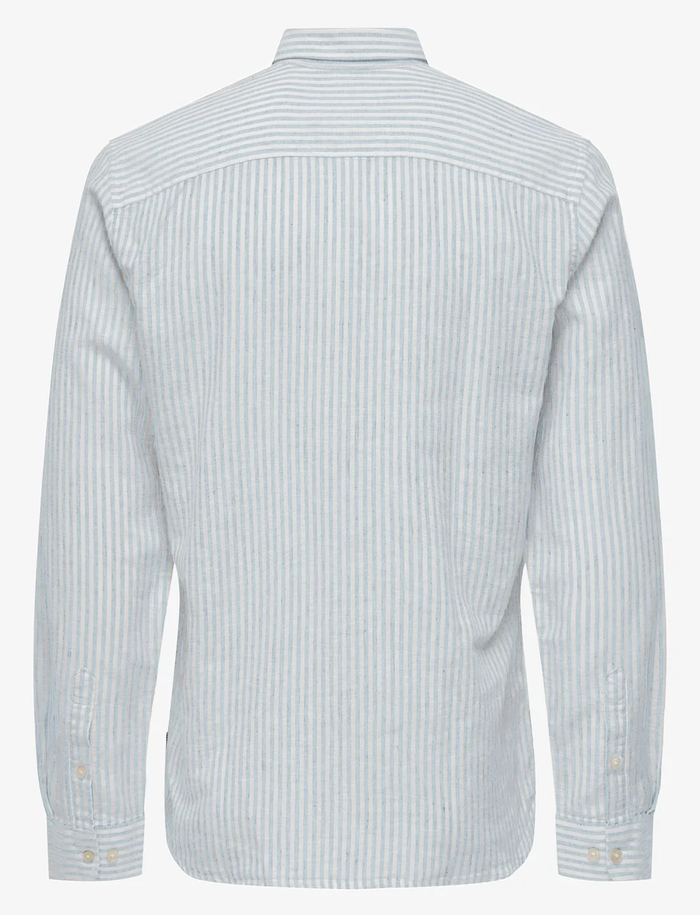 ONLY & SONS - ONSCAIDEN LS STRIPE LINEN SHIRT 6601NOOS - gestreifte hemden - cashmere blue - 2