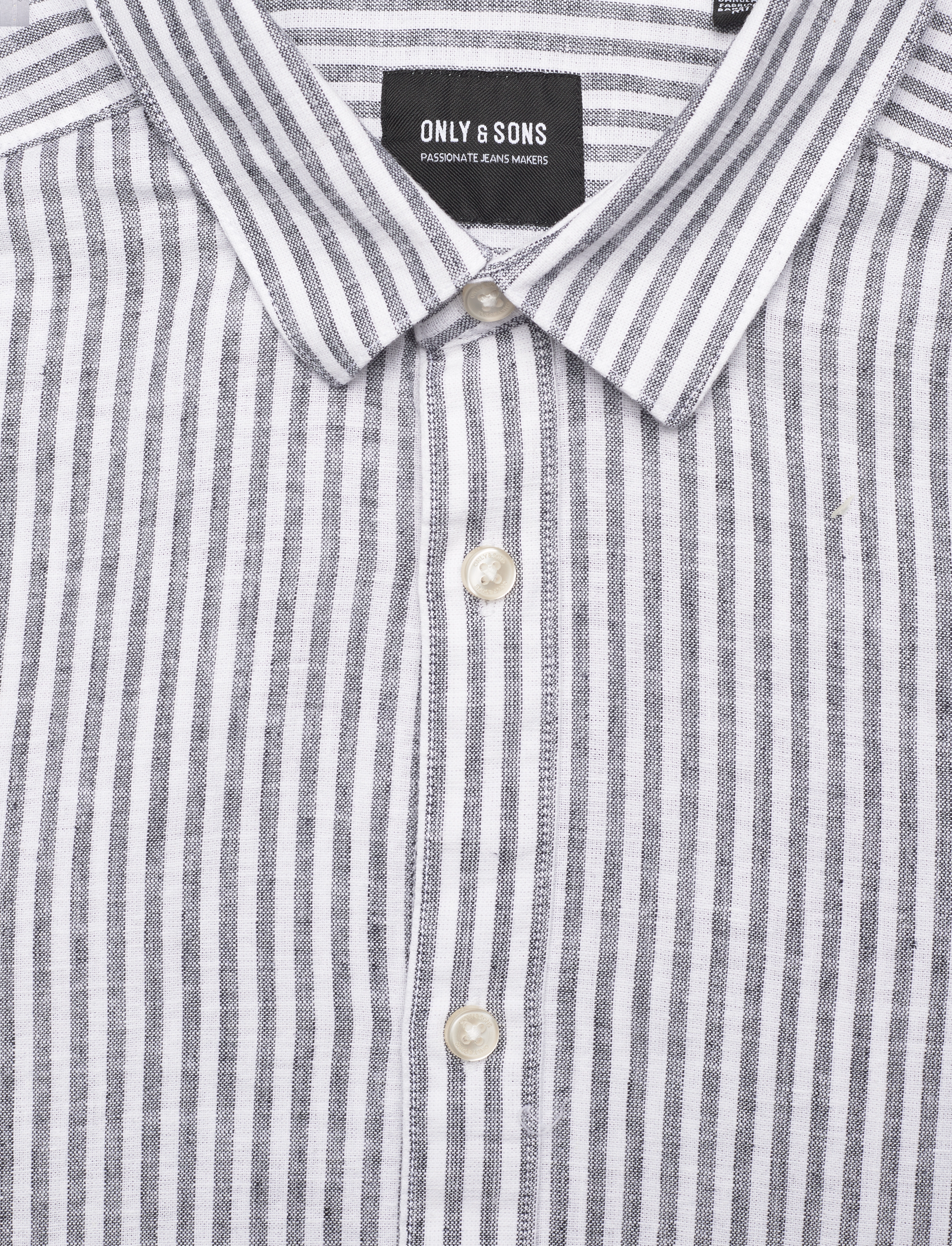 ONLY & SONS Onscaiden Life Ls Stripe Linen Noos (OS22026601