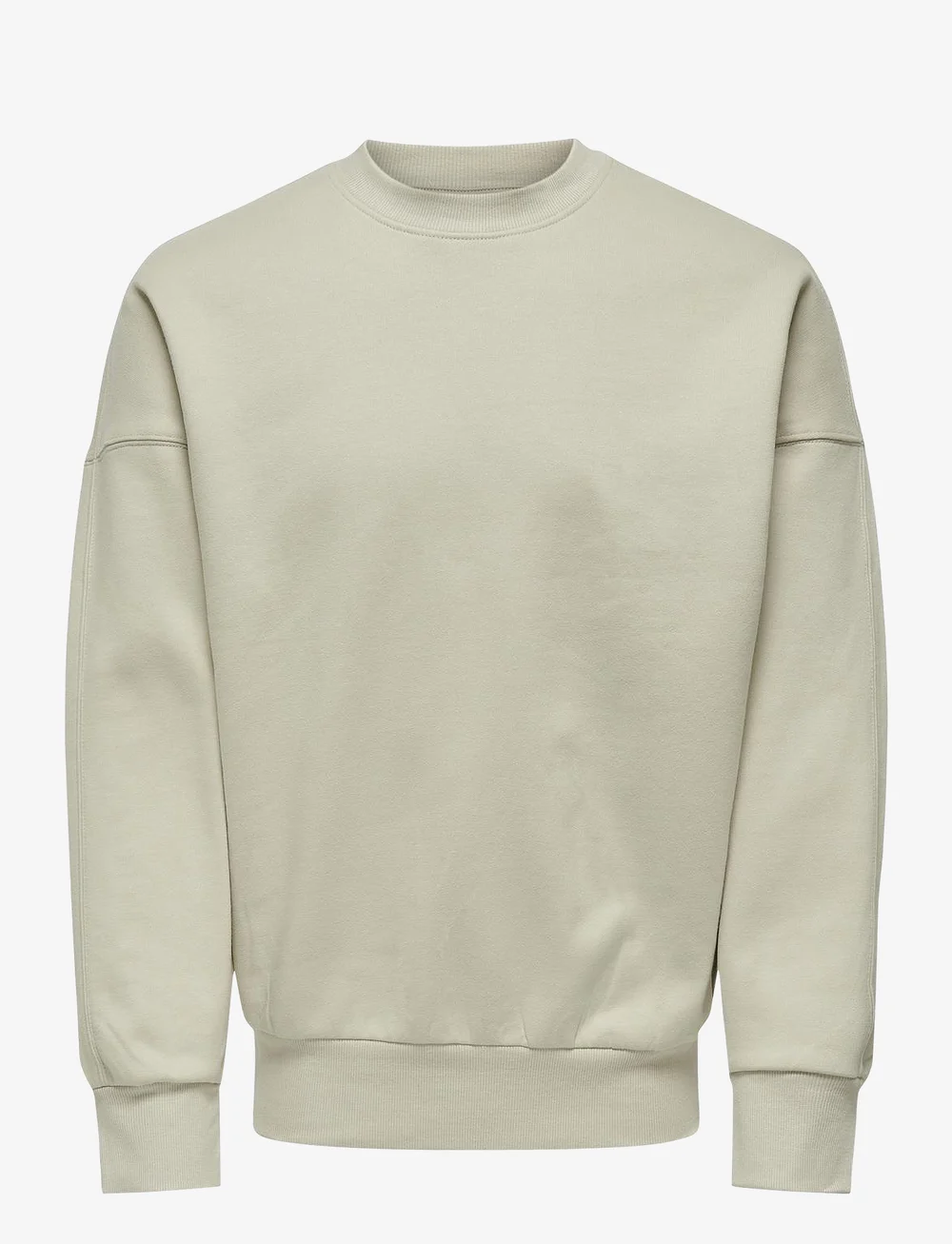 ONLY & SONS - ONSDAN LIFE RLX HEAVY SWEAT CREW - kollektionen - silver lining - 1