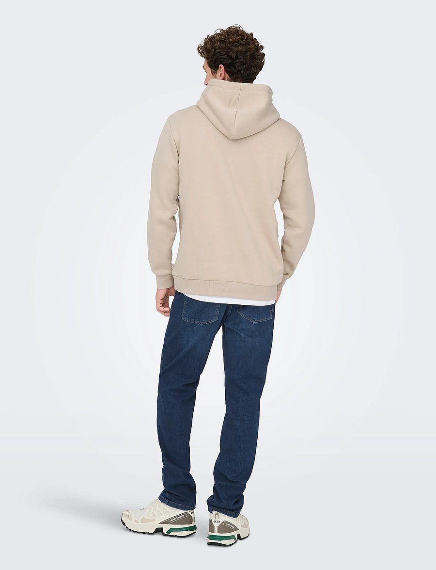 ONLY & SONS - ONSWEFT REG. DB 6752 MAT DNM NOOS - regular jeans - dark blue denim - 3