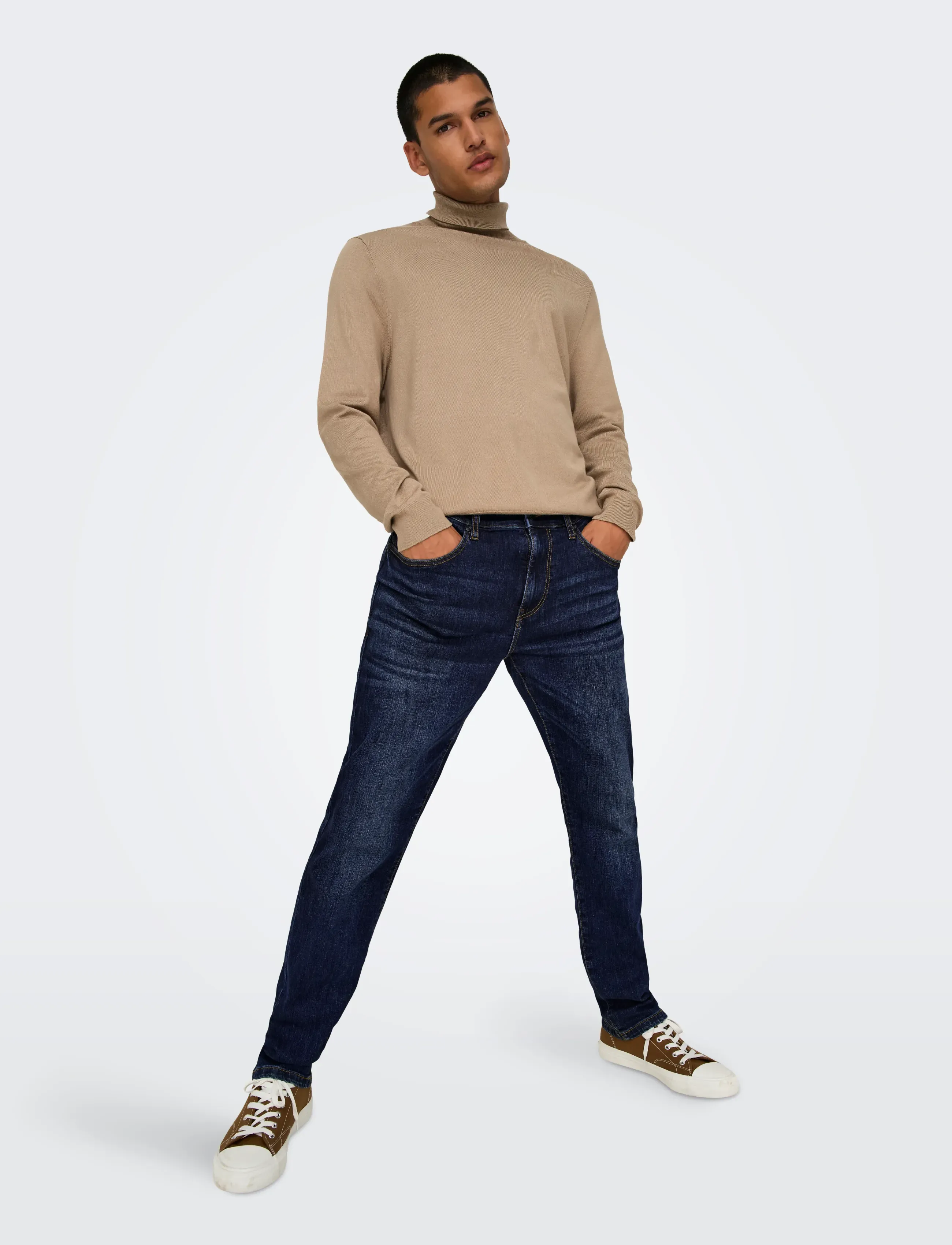 ONLY & SONS Onsweft Reg. Db 6752 Mat Dnm Noos jeans herr – bild 5