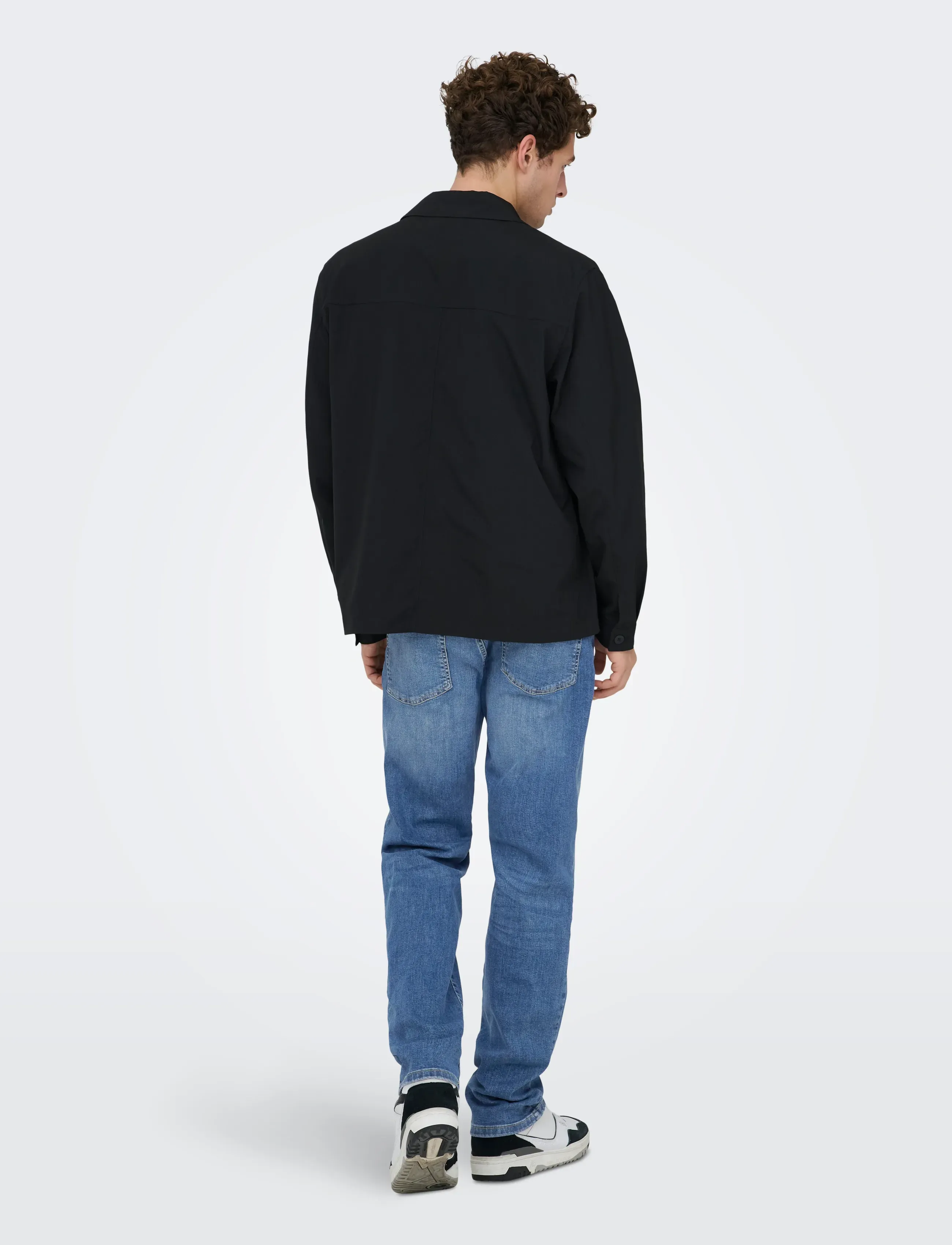 ONLY & SONS - ONSWEFT REG. MB 6755 MAT DNM NOOS - slim fit jeans - medium blue denim - 3