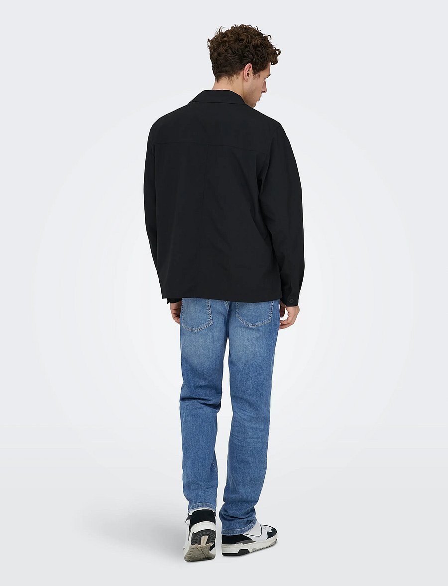 ONLY & SONS - ONSWEFT REG. MB 6755 MAT DNM NOOS - slim-fit jeans - medium blue denim - 3
