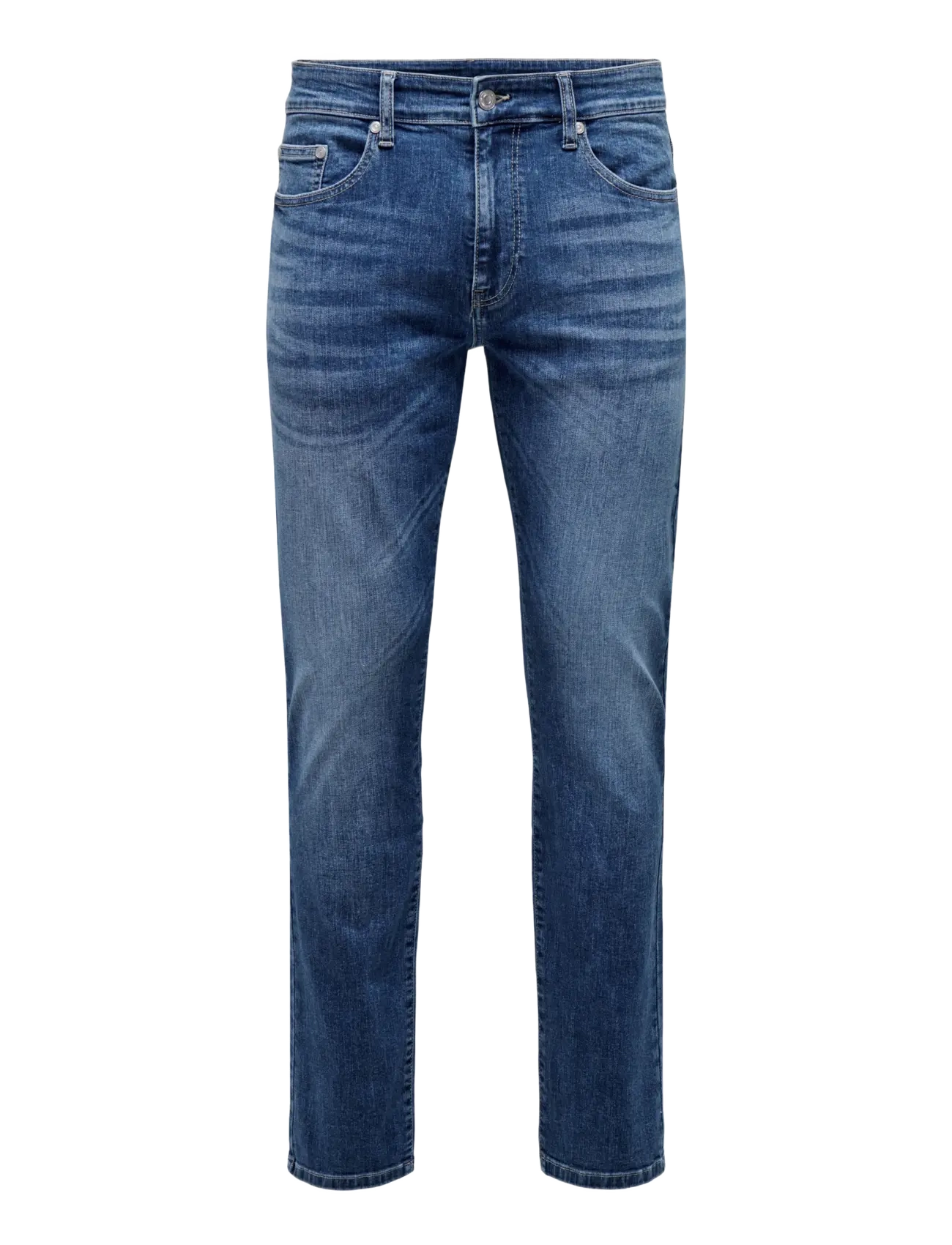 ONLY & SONS ONSLOOM SLIM MB 6756 MAT DNM NOOS - Jeans - MEDIUM BLUE DENIM / blue