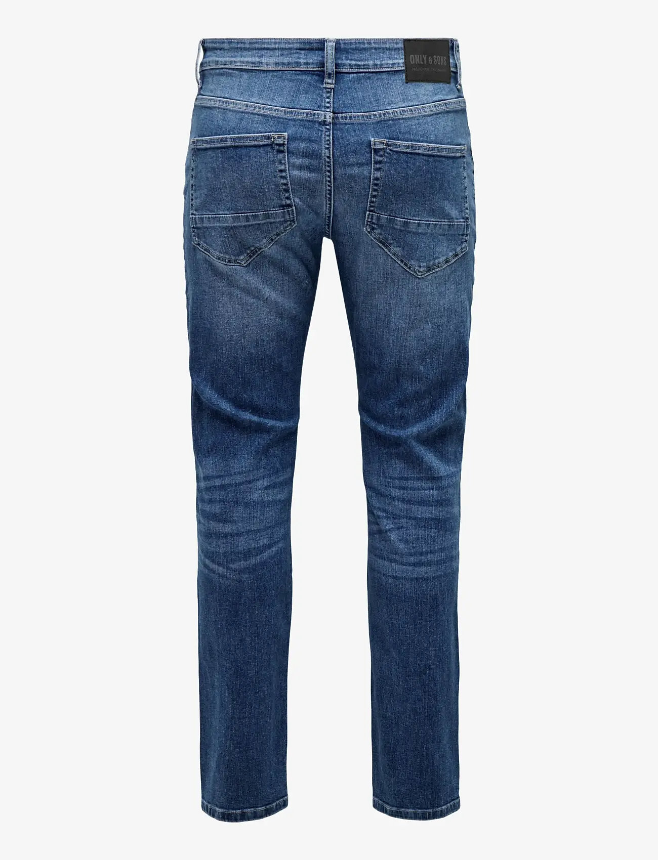 ONLY & SONS - ONSLOOM SLIM MB 6756 MAT DNM NOOS - kitsad teksad - medium blue denim - 2