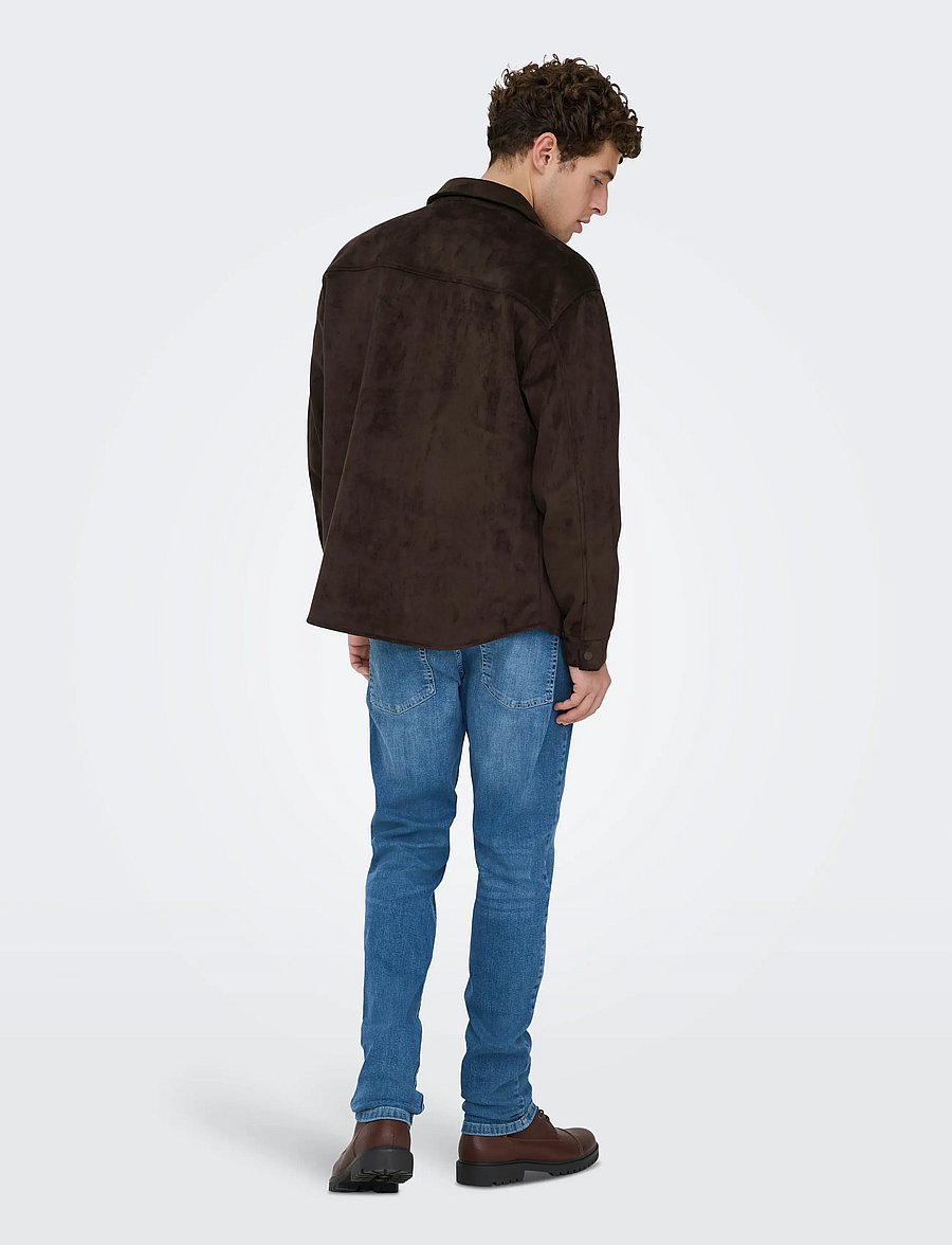 ONLY & SONS - ONSLOOM SLIM MB 6756 MAT DNM NOOS - slim-fit jeans - medium blue denim - 3