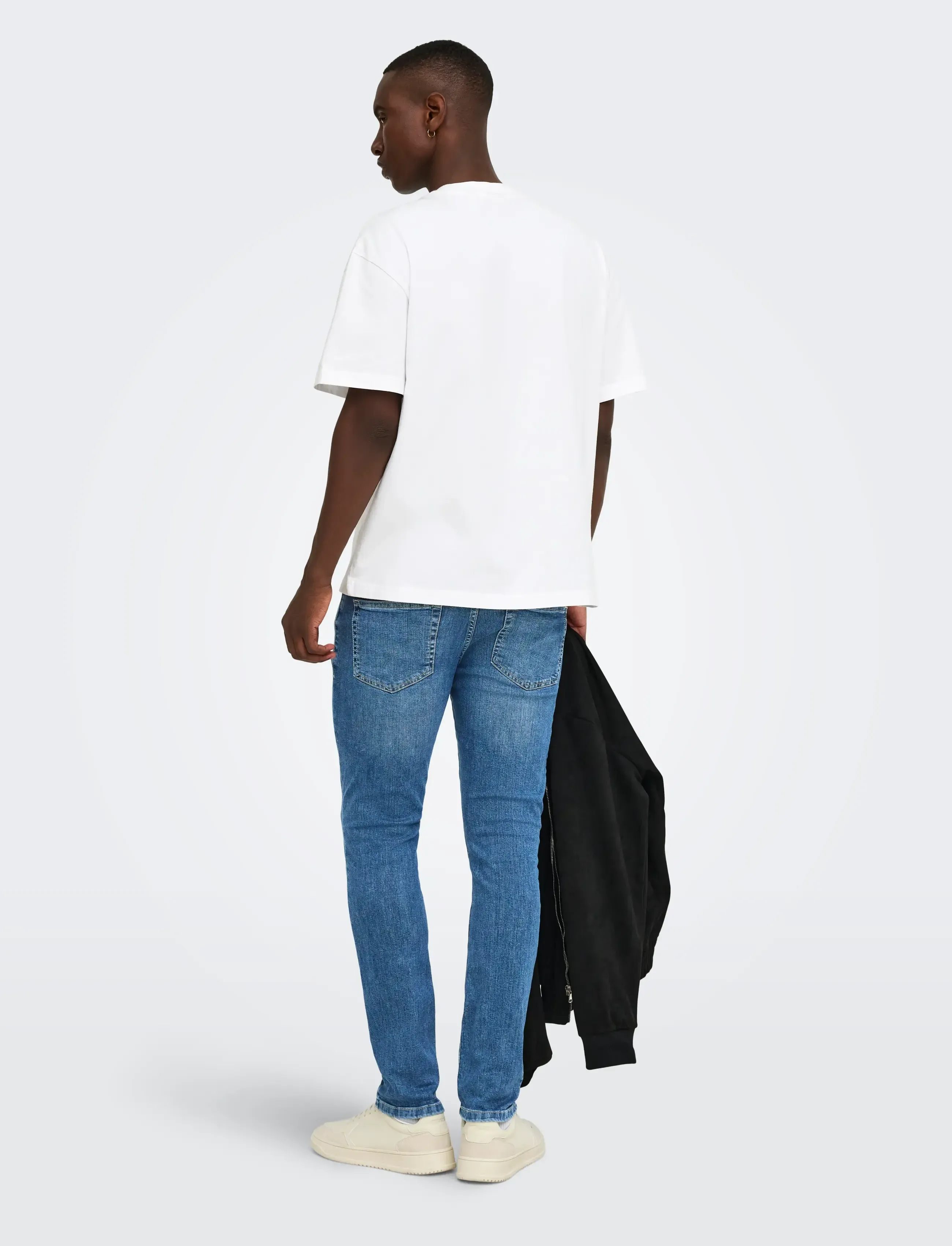 ONLY & SONS - ONSLOOM SLIM MB 6756 MAT DNM NOOS - slim jeans - medium blue denim - 3