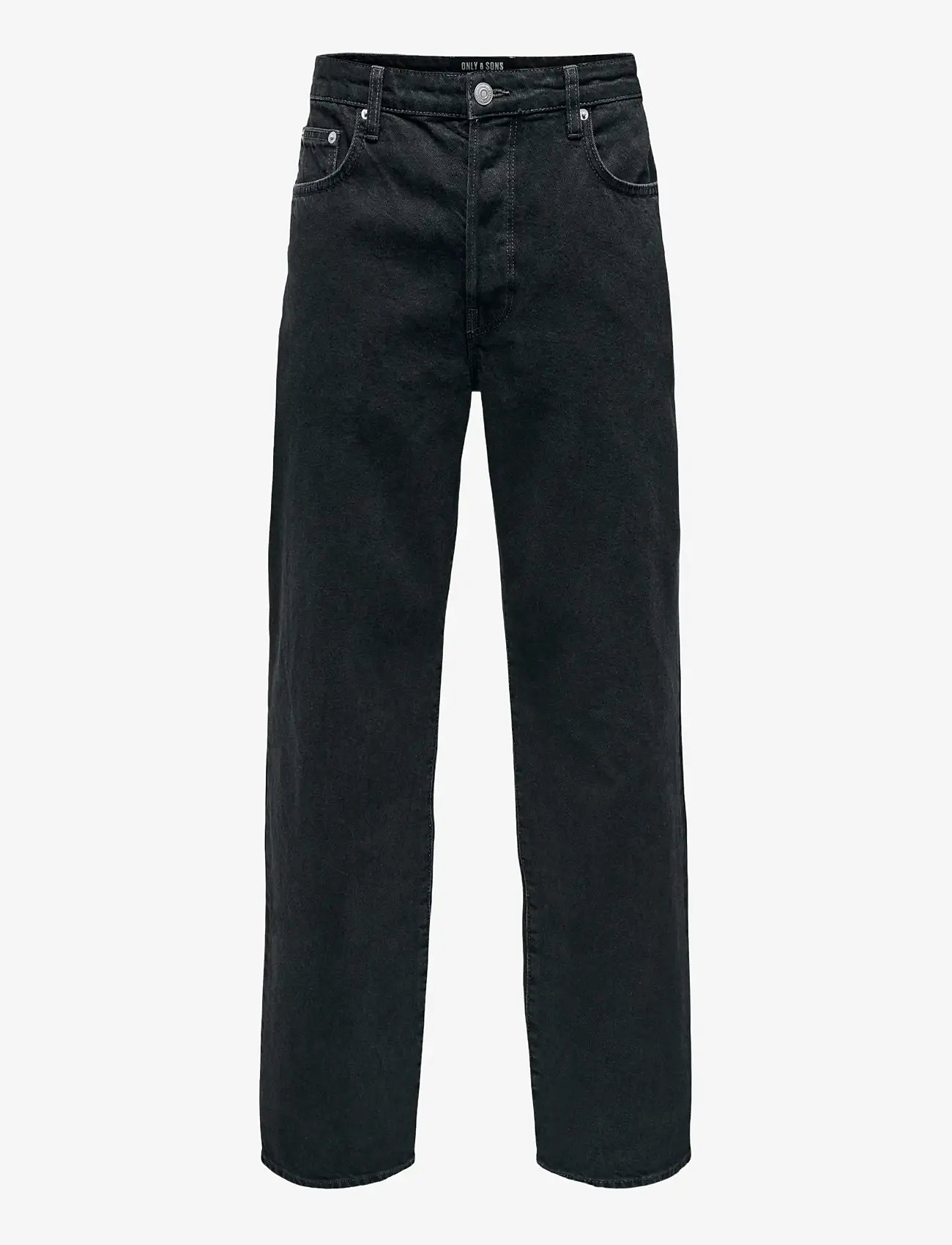 ONLY & SONS - ONSFADE LOOSE WB 6778 TAI DNM NOOS - loose jeans - washed black - 1