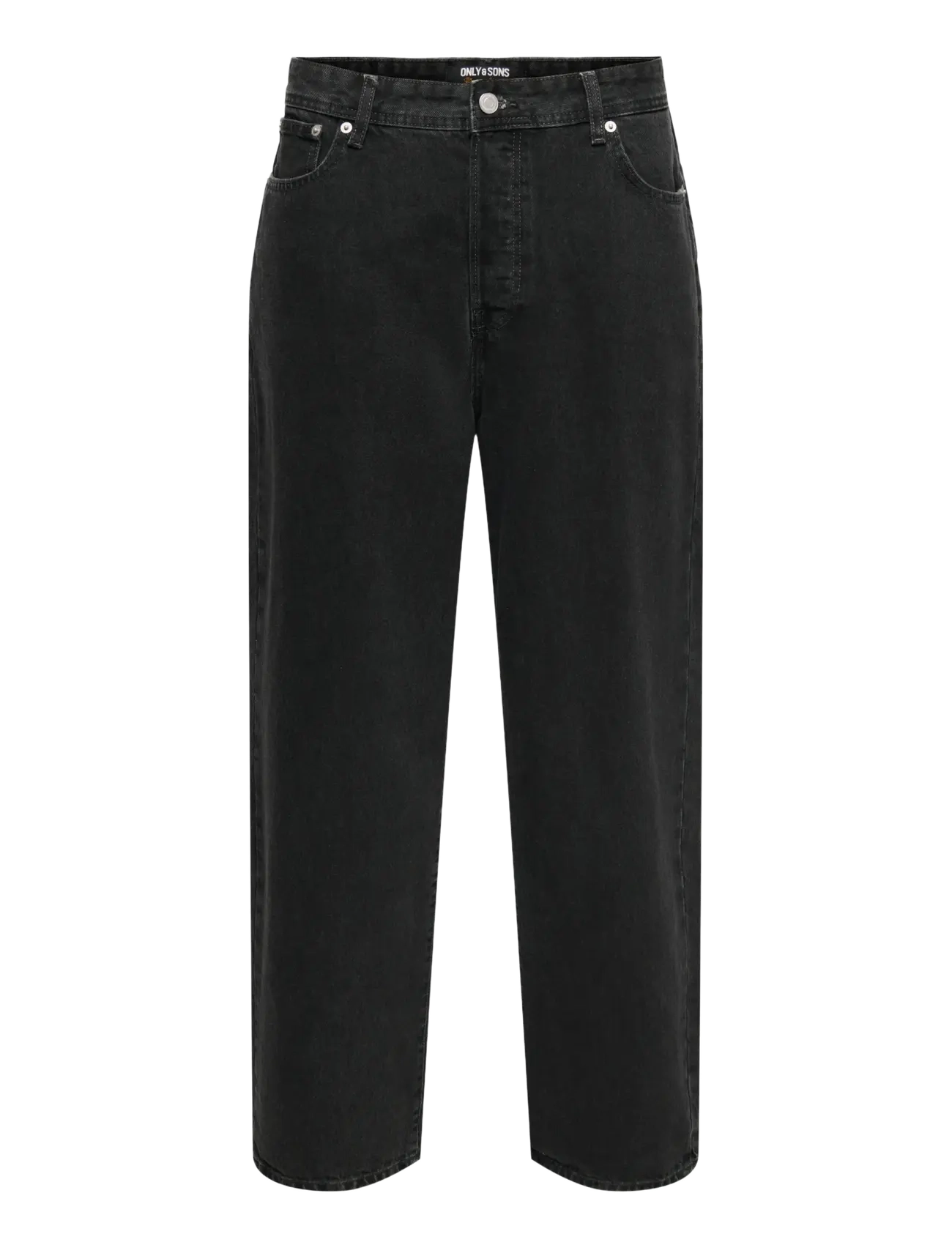 ONLY & SONS - ONSFADE LOOSE WB 6778 TAI DNM NOOS - loose jeans - washed black - 1