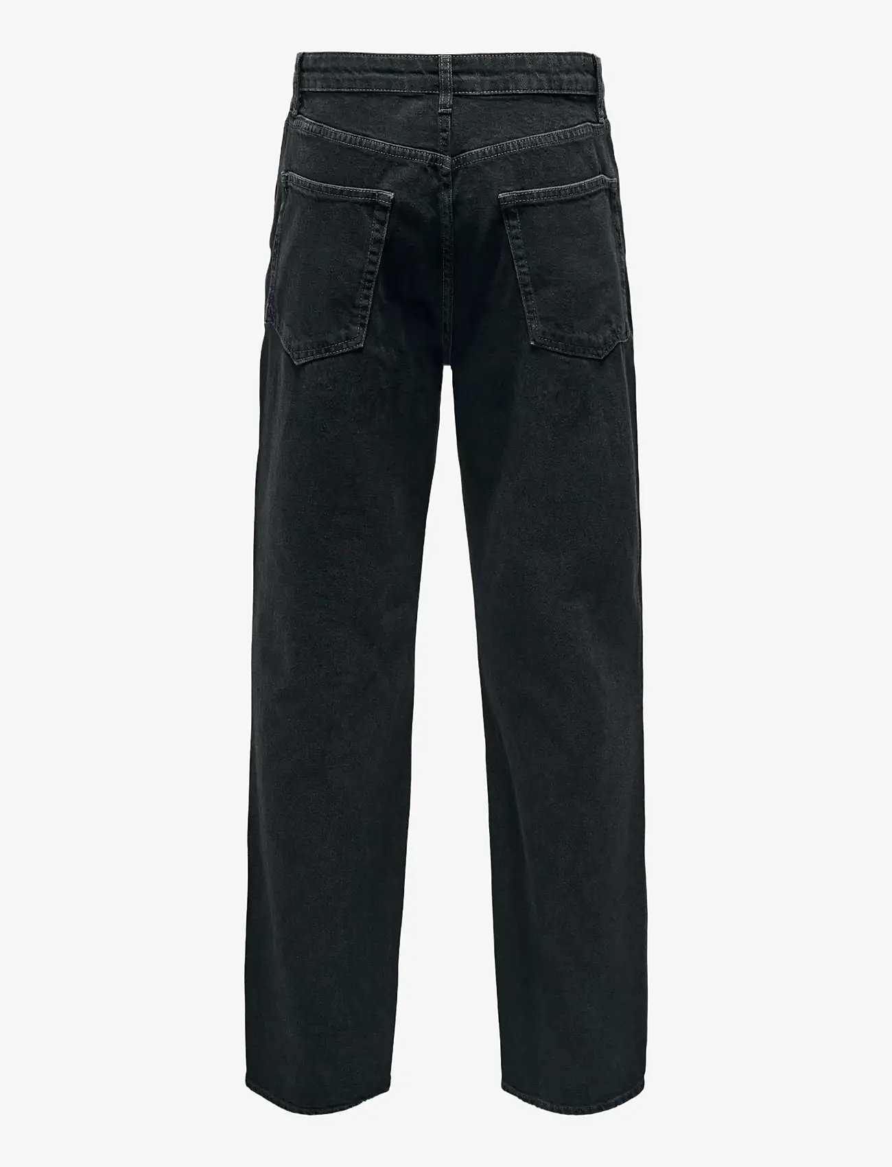 ONLY & SONS - ONSFADE LOOSE WB 6778 TAI DNM NOOS - loose jeans - washed black - 2