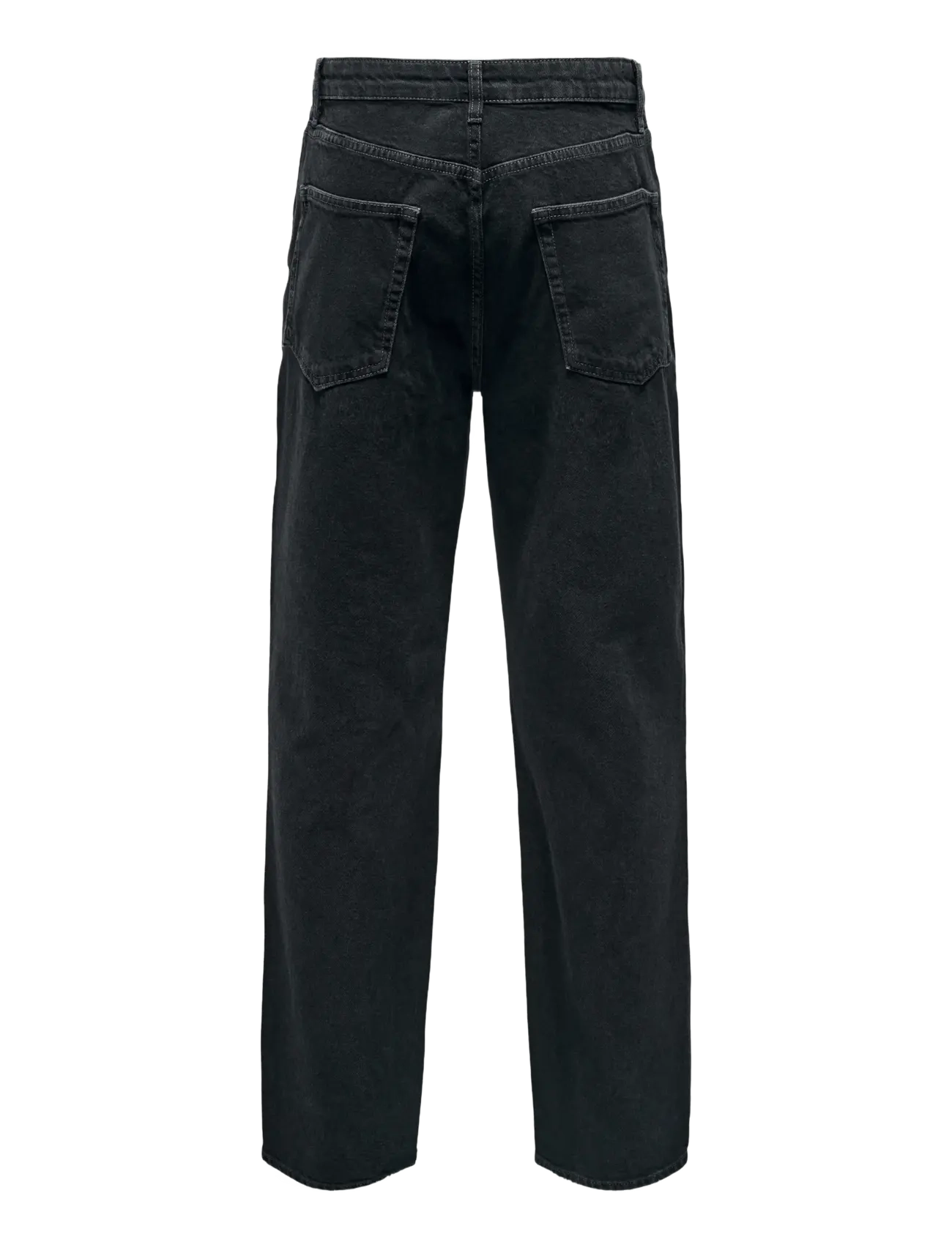 ONLY & SONS - ONSFADE LOOSE WB 6778 TAI DNM NOOS - platėjantys apačioje - washed black - 2