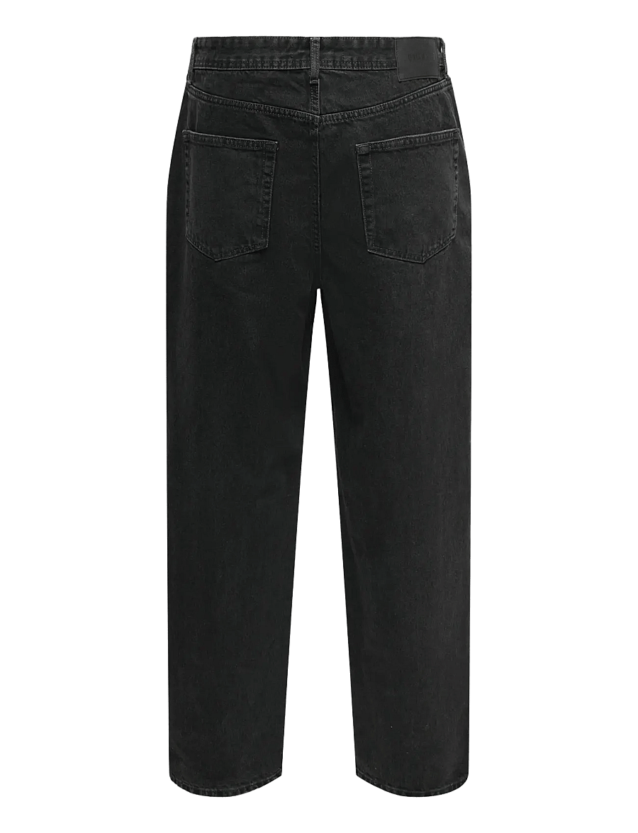 ONLY & SONS - ONSFADE LOOSE WB 6778 TAI DNM NOOS - loose jeans - washed black - 2