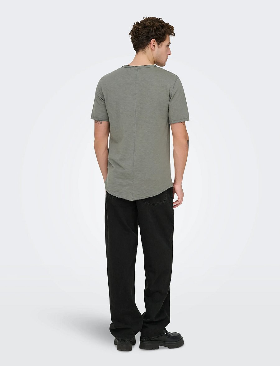 ONLY & SONS - ONSFADE LOOSE WB 6778 TAI DNM NOOS - loose jeans - washed black - 3