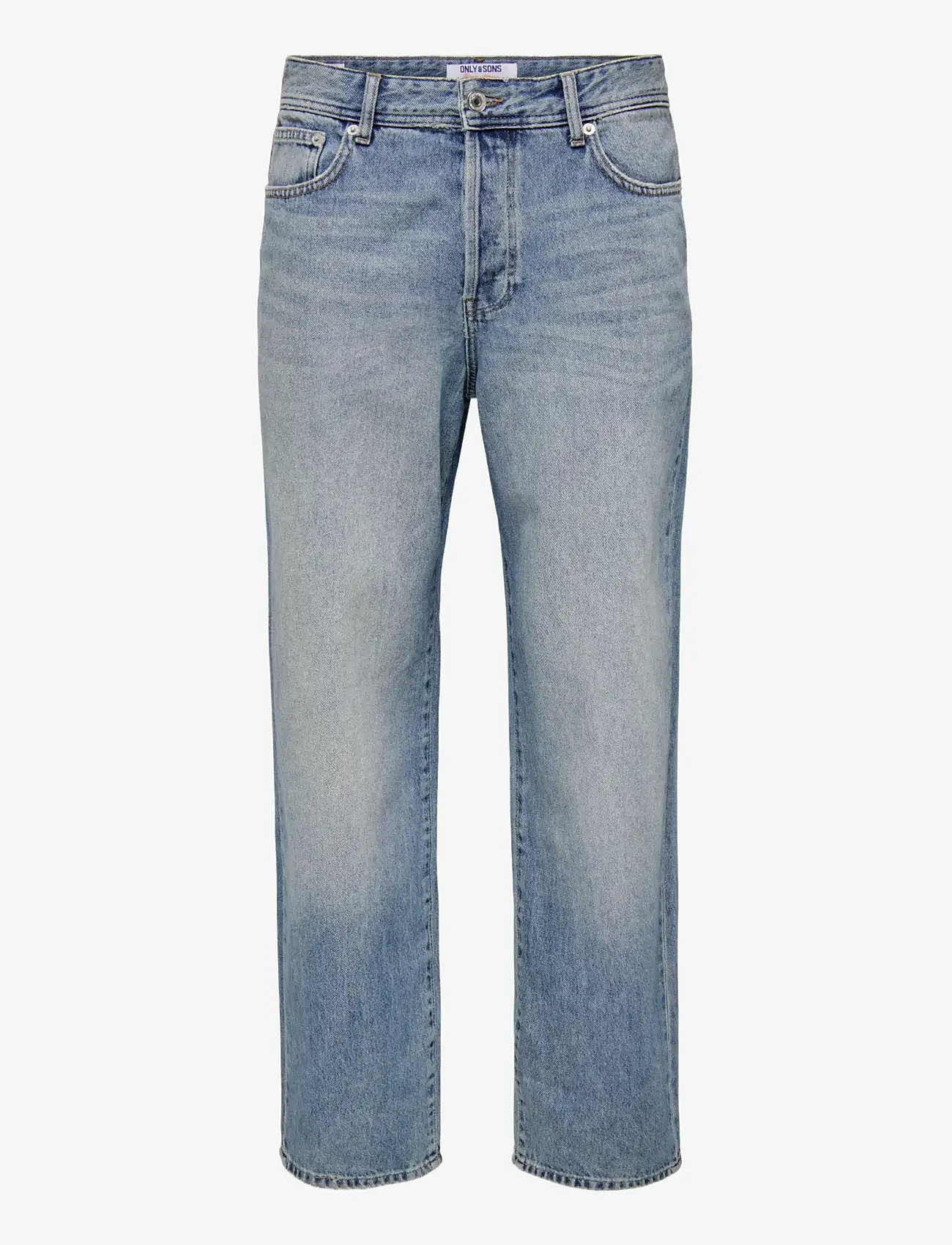 ONLY & SONS - ONSFADE LOOSE MB 6781 TAI DNM NOOS - alt laienevad teksad - medium blue denim - 1