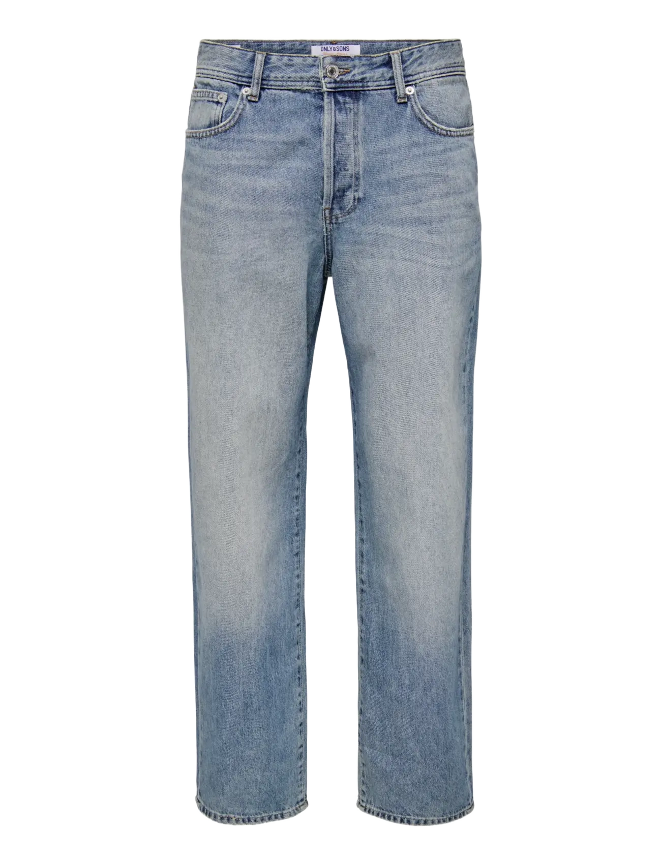 ONLY & SONS - ONSFADE LOOSE MB 6781 TAI DNM NOOS - loose jeans - medium blue denim - 1