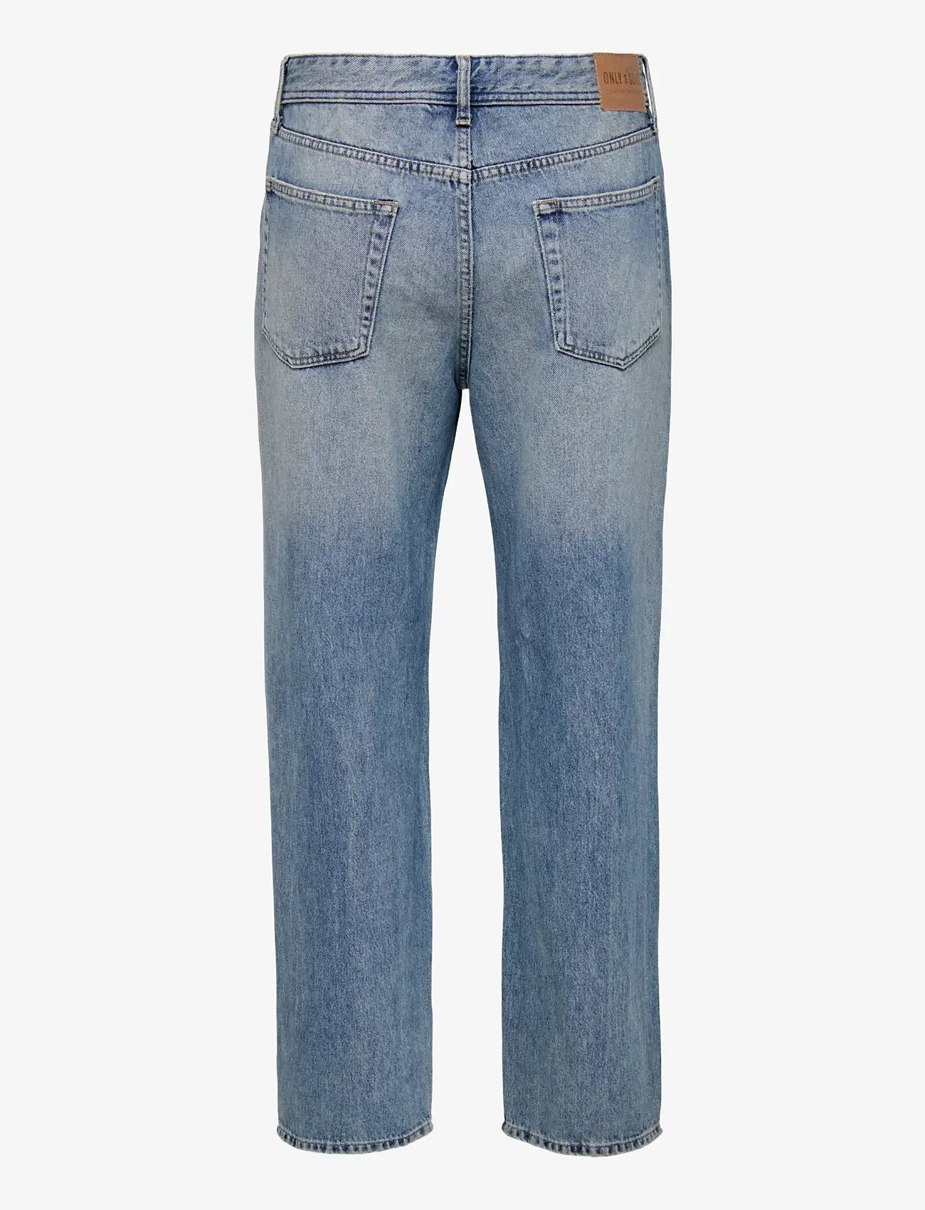 ONLY & SONS - ONSFADE LOOSE MB 6781 TAI DNM NOOS - alt laienevad teksad - medium blue denim - 2