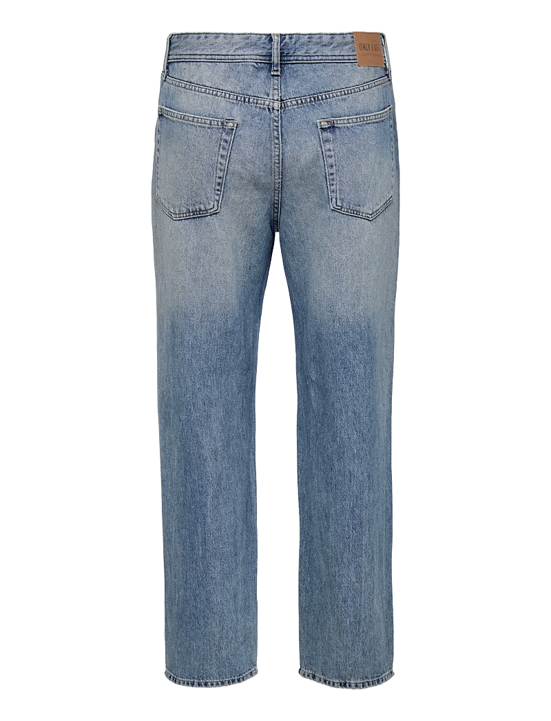 ONLY & SONS - ONSFADE LOOSE MB 6781 TAI DNM NOOS - loose jeans - medium blue denim - 2