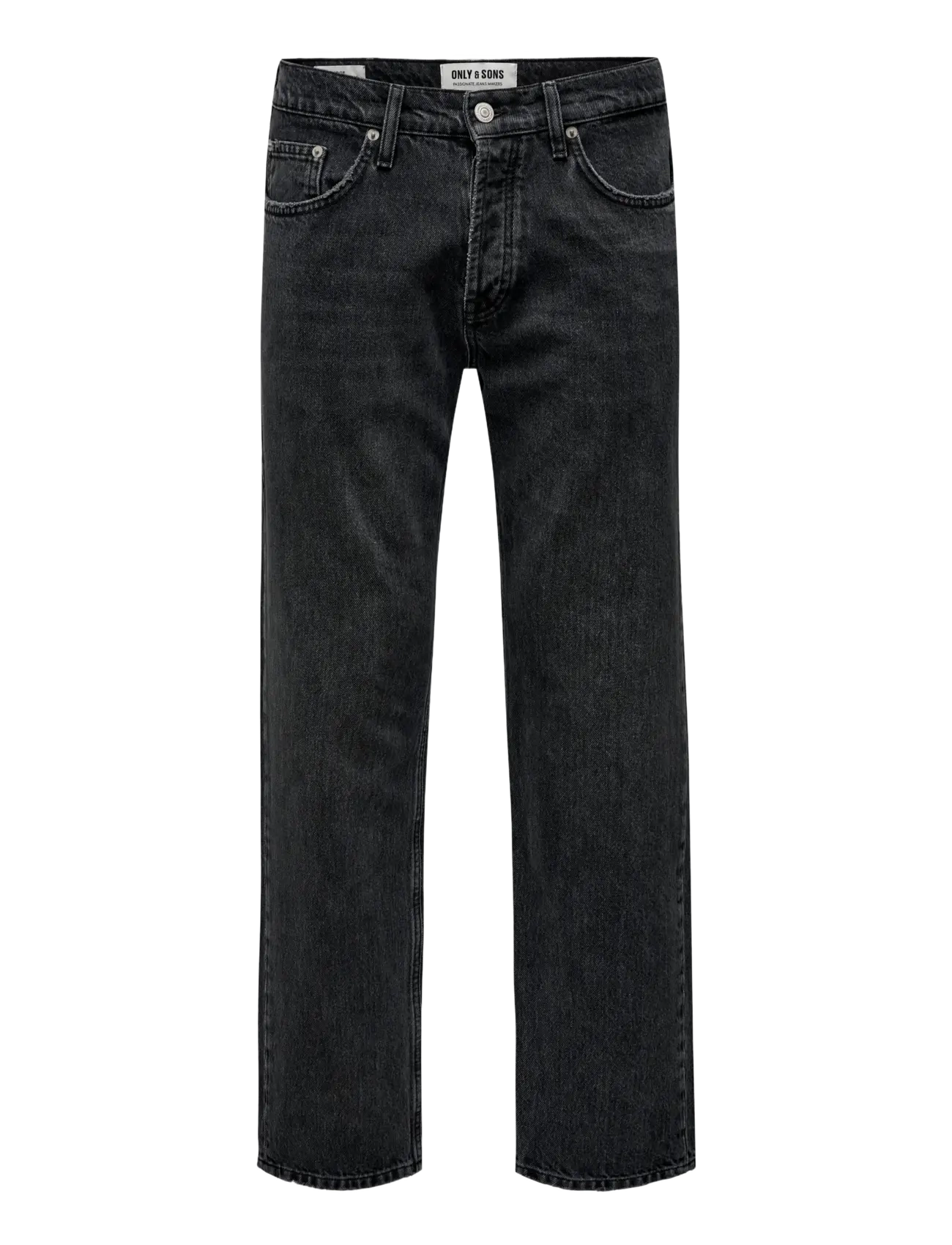 ONLY & SONS ONSEDGE STRAIGHT BLACK 6985 TAI DNM NOOS - Jeans - BLACK DENIM / grey