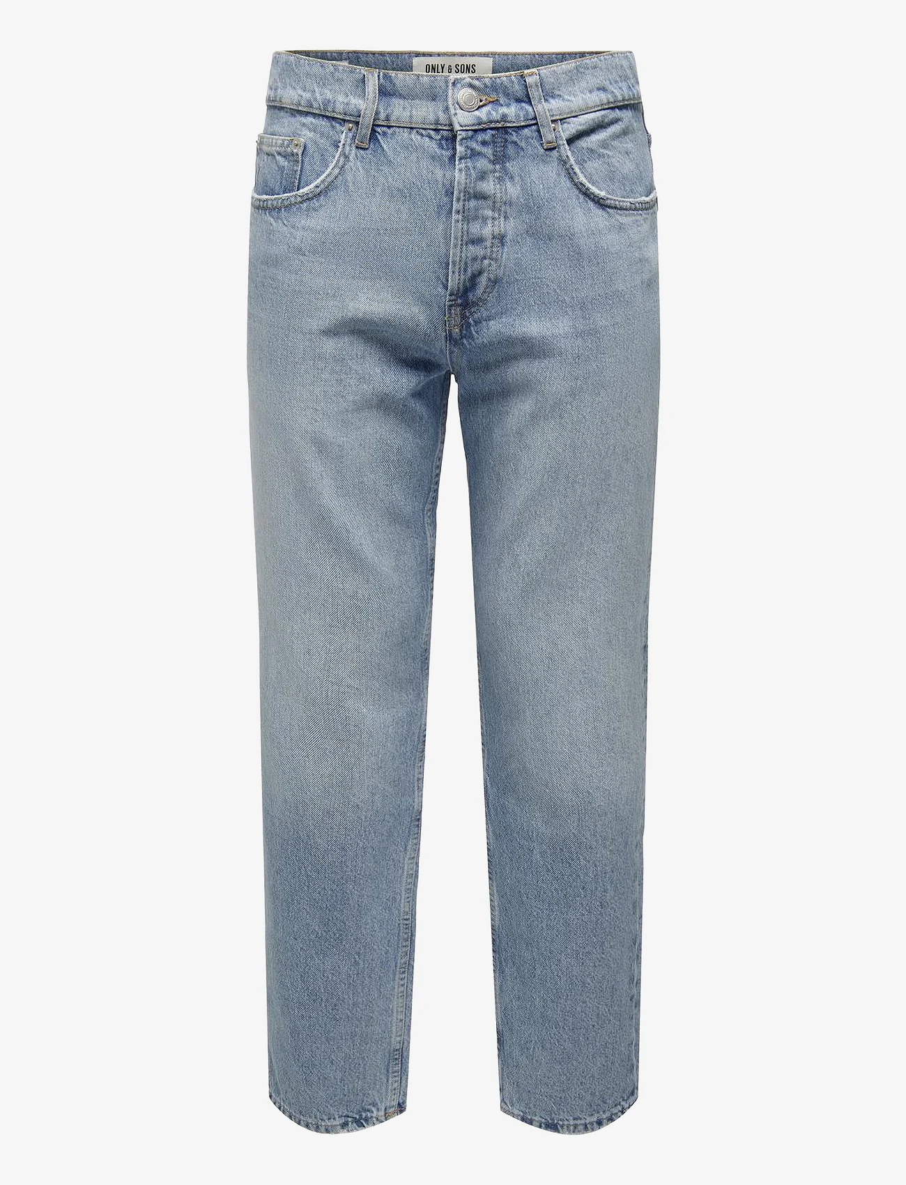ONLY & SONS - ONSEDGE STRAIGHT LB 6986 TAI DNM NOOS - loose jeans - light blue denim - 0