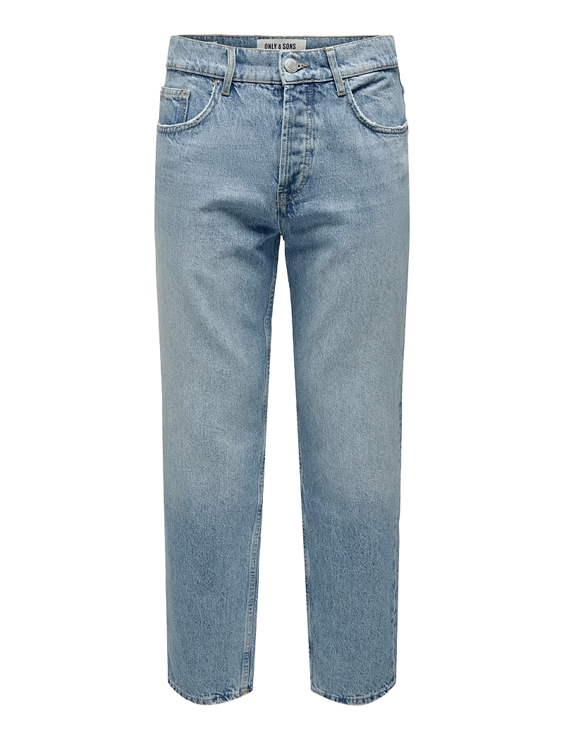 ONLY & SONS - ONSEDGE STRAIGHT LB 6986 TAI DNM NOOS - loose jeans - light blue denim - 1