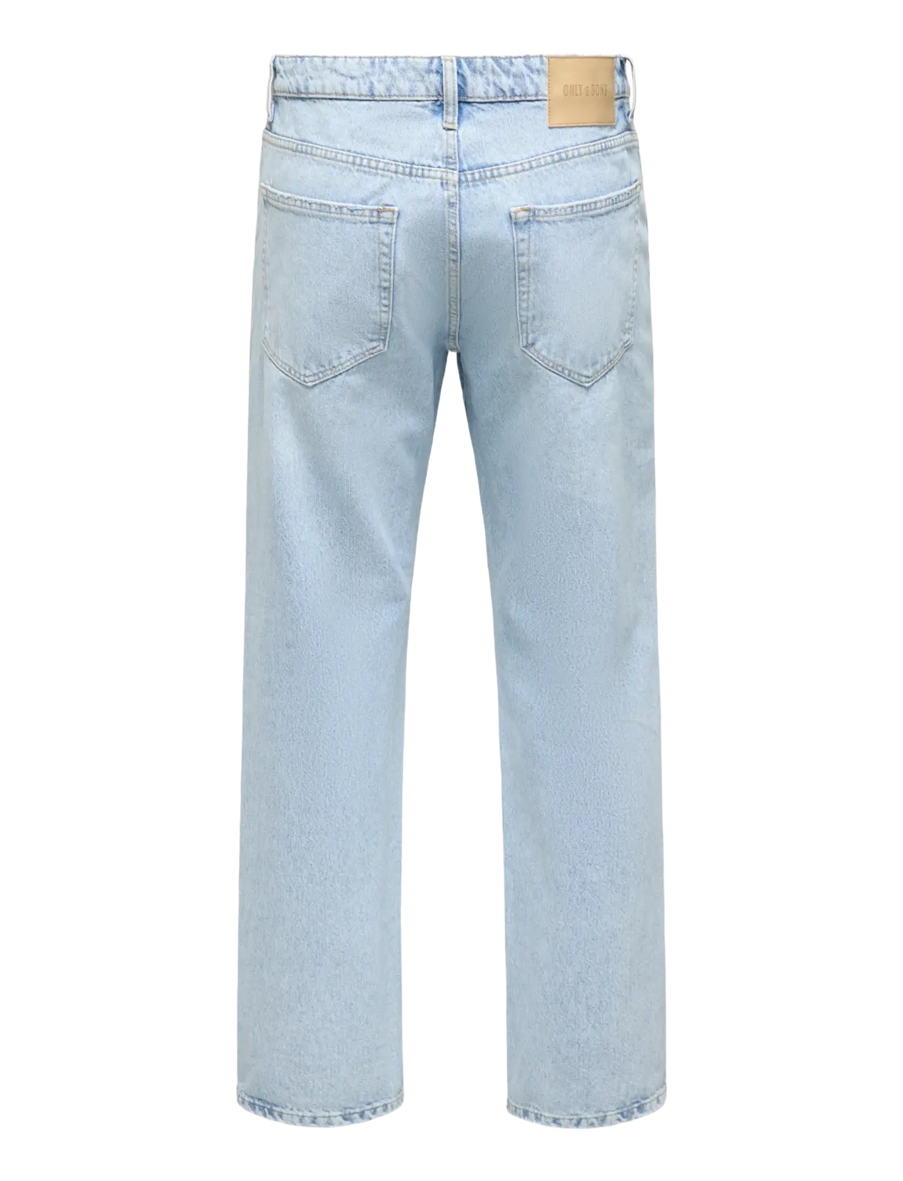 ONLY & SONS - ONSEDGE STRAIGHT LB 6986 TAI DNM NOOS - loose jeans - light blue denim - 2