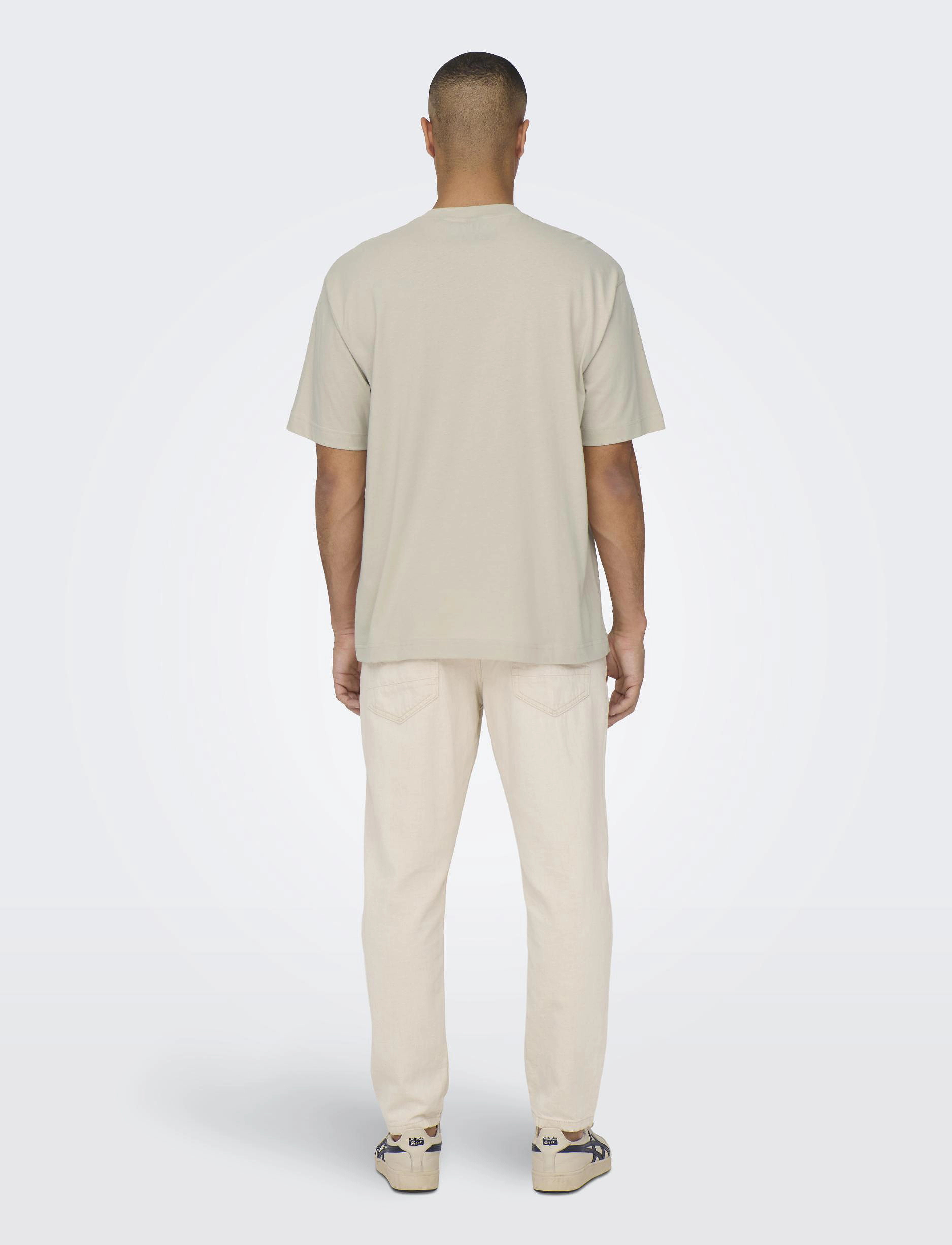 ONLY & SONS - ONSSOUTH PARK RLX SS TEE - silver lining - 2