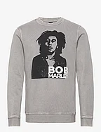 ONSBOB MARLEY REG CREW NECK SWEAT - ASH