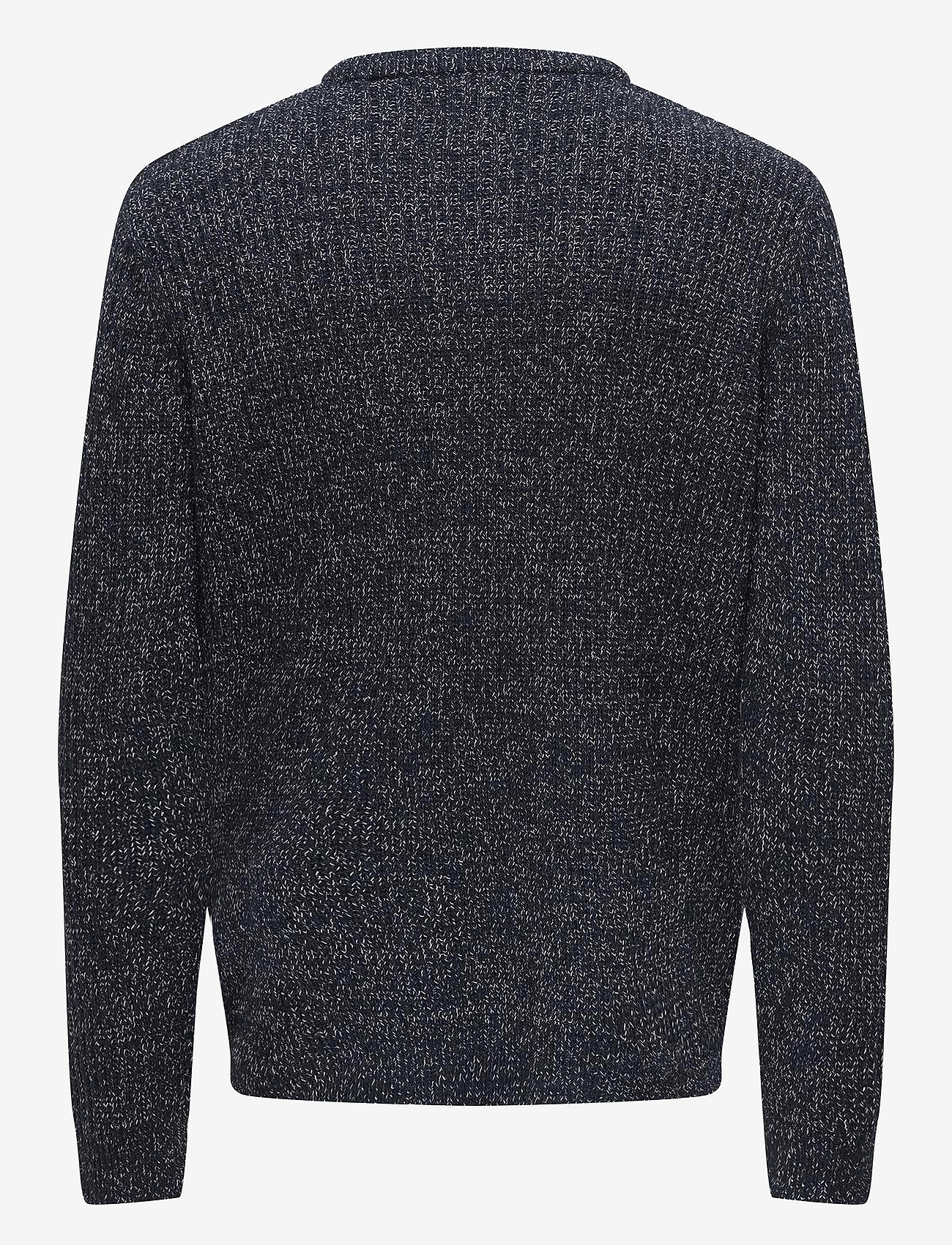 ONLY & SONS - ONSMALAKI REG 7 CREW KNIT CS - efterårstøj - dark navy - 2