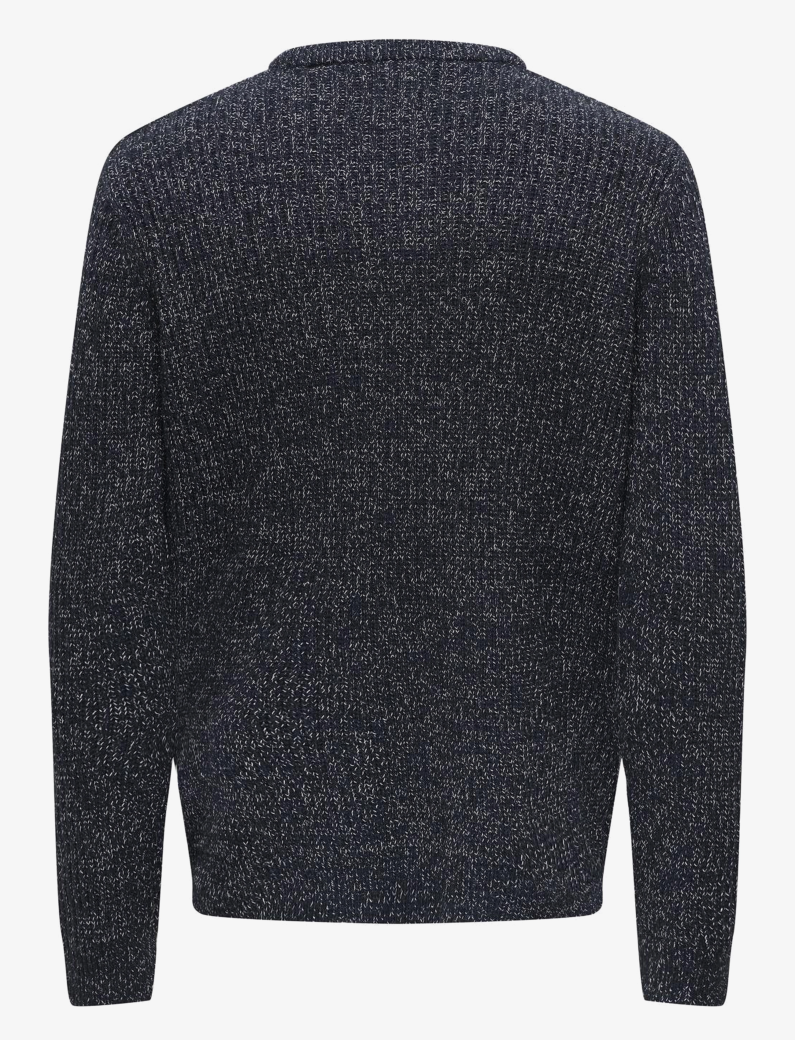 ONLY & SONS - ONSMALAKI REG 7 CREW KNIT CS - strickmode - dark navy - 2