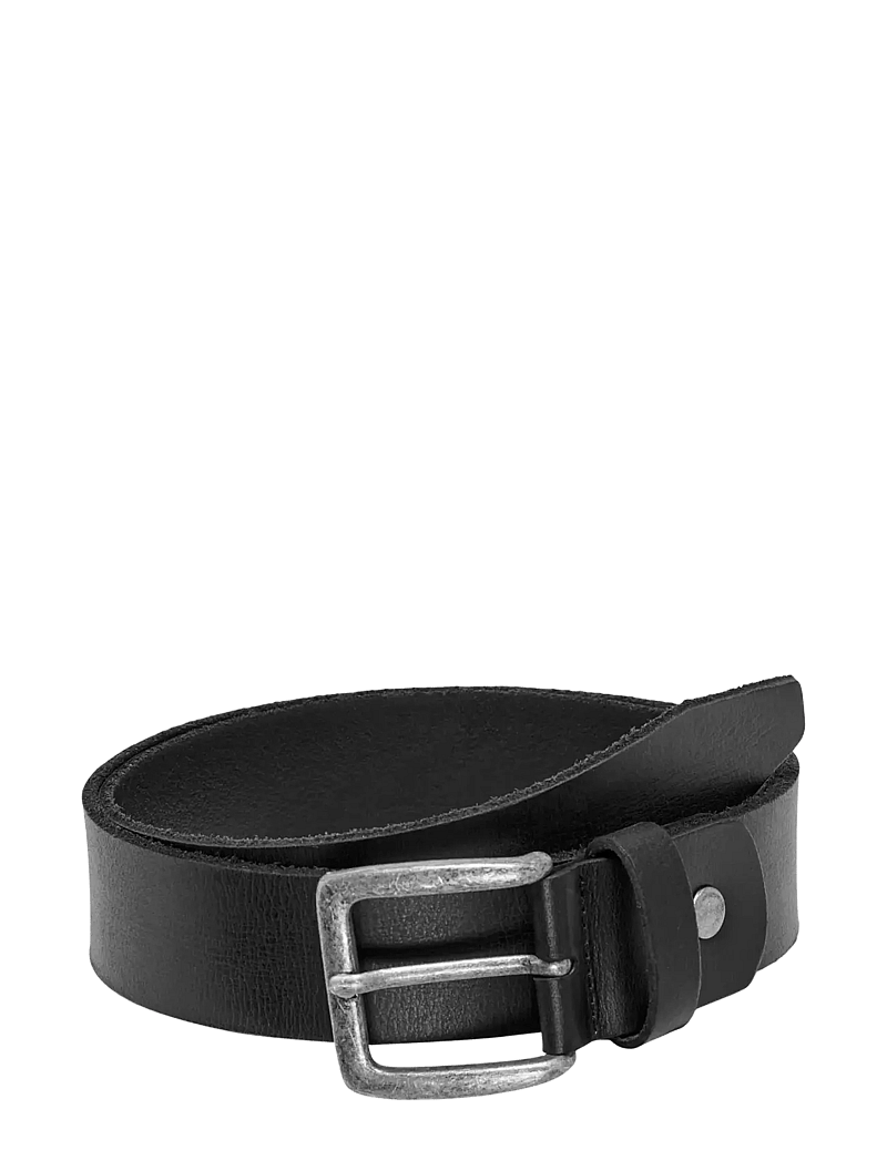 ONLY & SONS - ONSCARTER MEDIUM LEATHER BELT NOOS - classic belts - black - 0