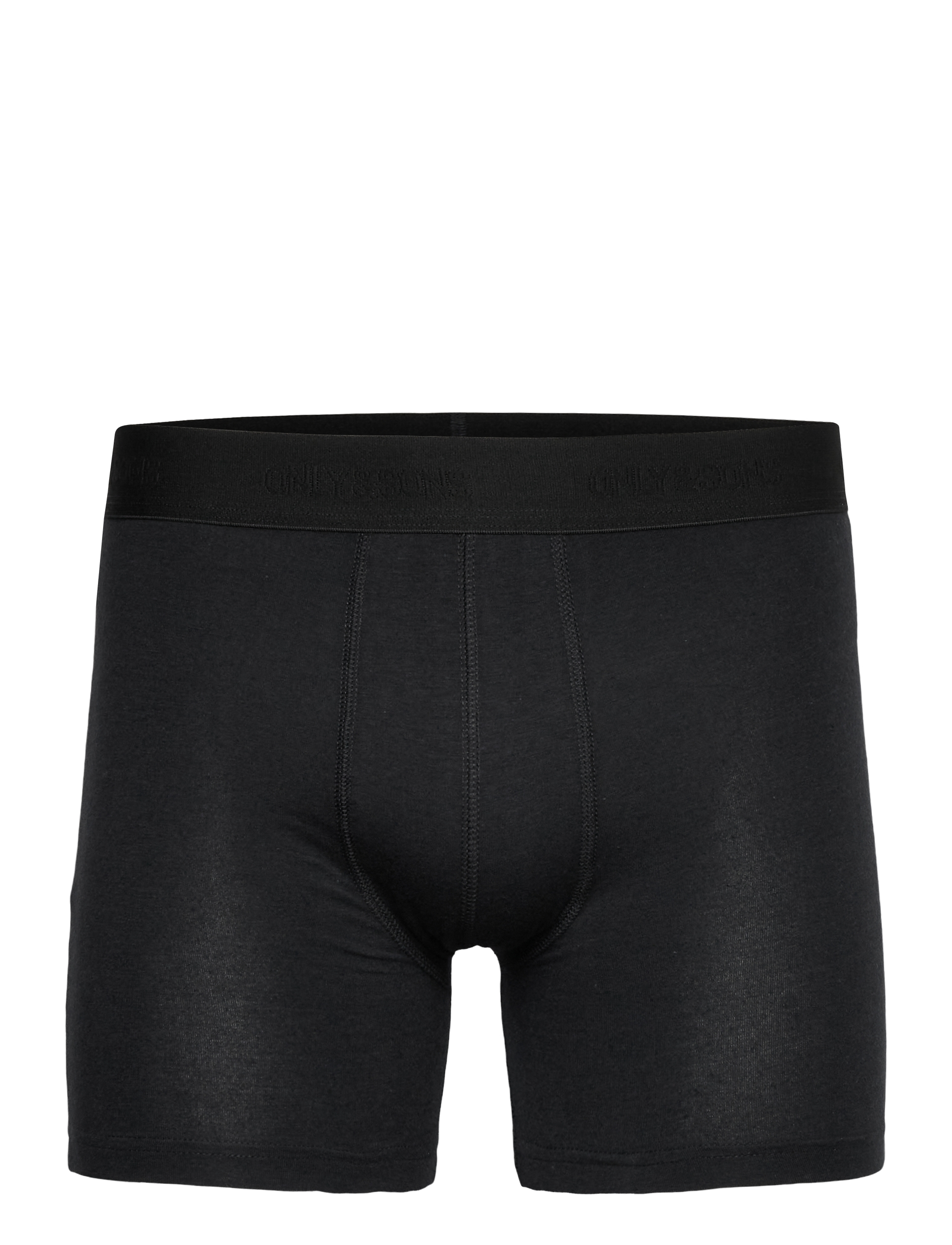 ONLY & SONS - ONSFITZ BAMBOO TRUNK LOGO 3PCK NOOS - najniższe ceny - black - 4
