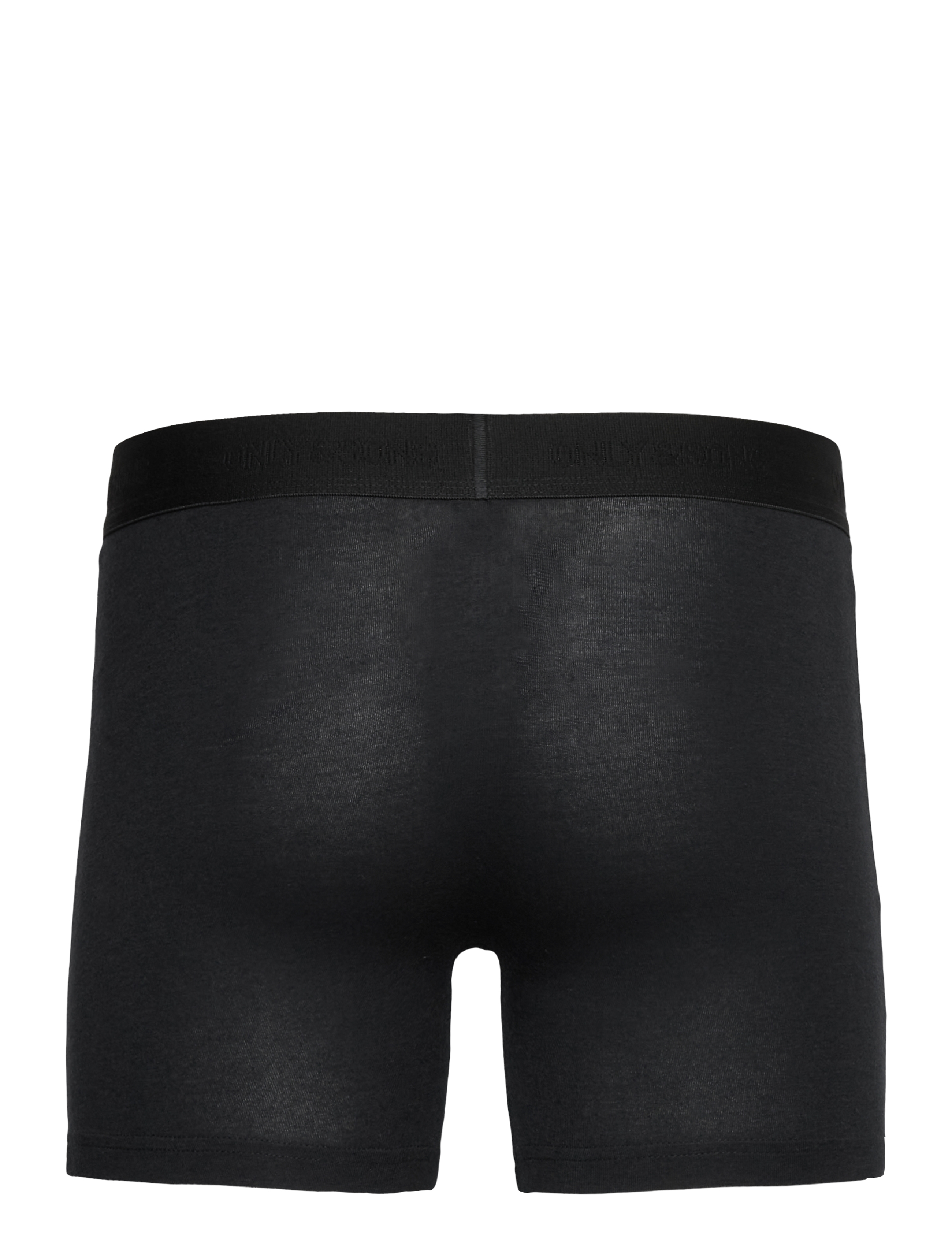 ONLY & SONS - ONSFITZ BAMBOO TRUNK LOGO 3PCK NOOS - najniższe ceny - black - 5