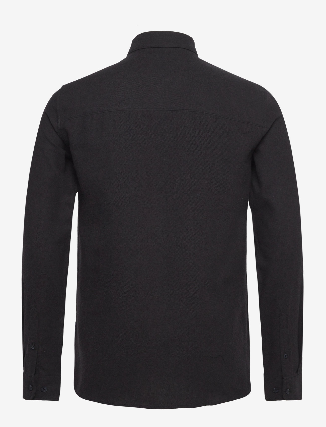 ONLY & SONS - ONSGUDMUND SLIM 1-PKT SOLID SHIRT NOOS - casual skjortor - black - 2