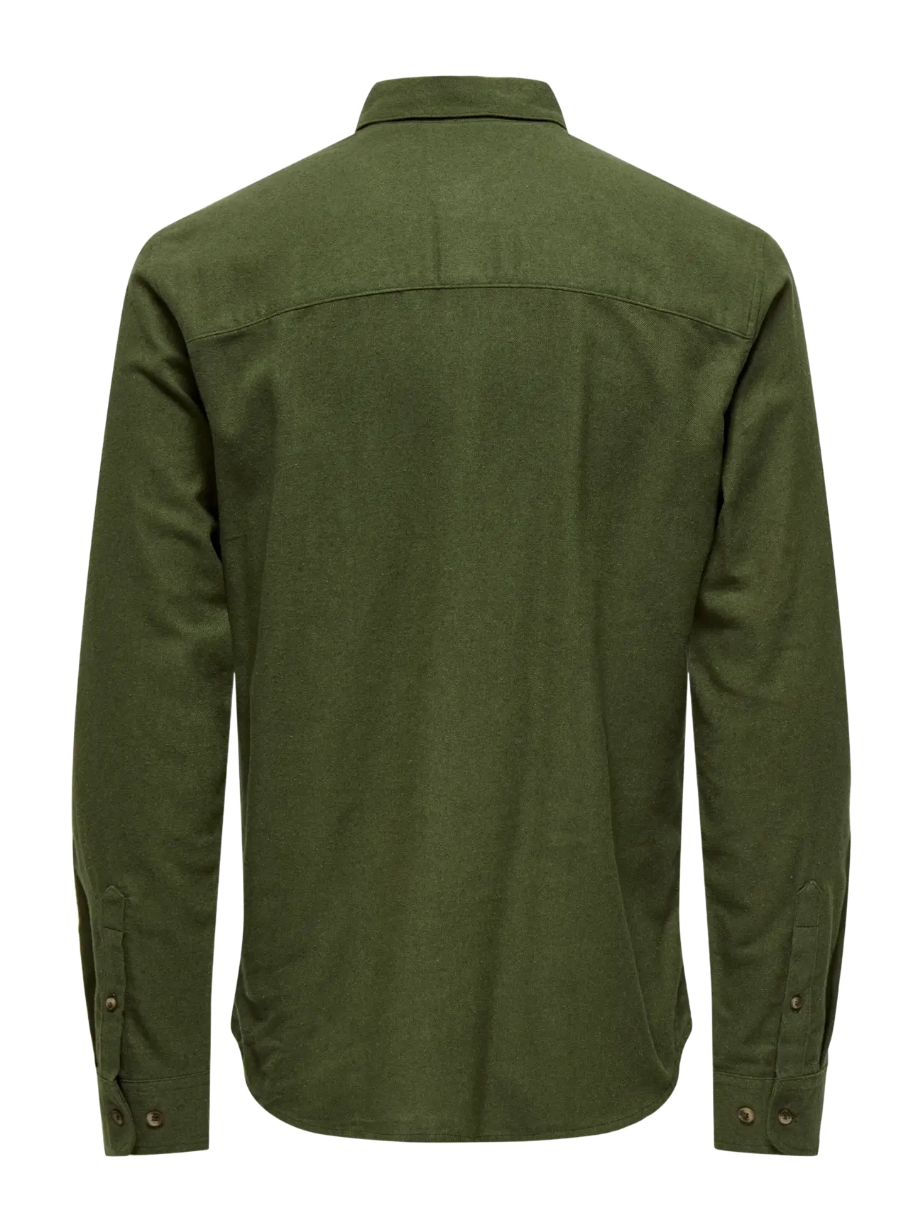 ONLY & SONS - ONSGUDMUND SLIM 1-PKT SOLID SHIRT NOOS - casual hemden - forest night - 2
