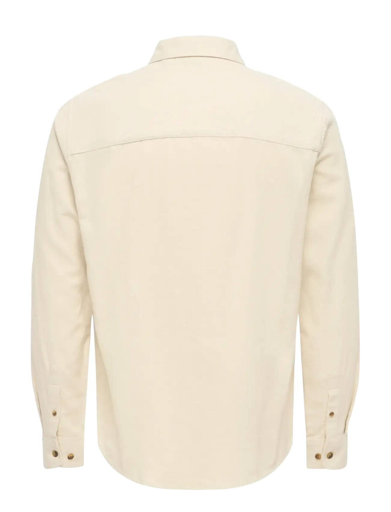 ONLY & SONS - ONSGUDMUND SLIM 1-PKT SOLID SHIRT NOOS - casual skjortor - silver lining - 2